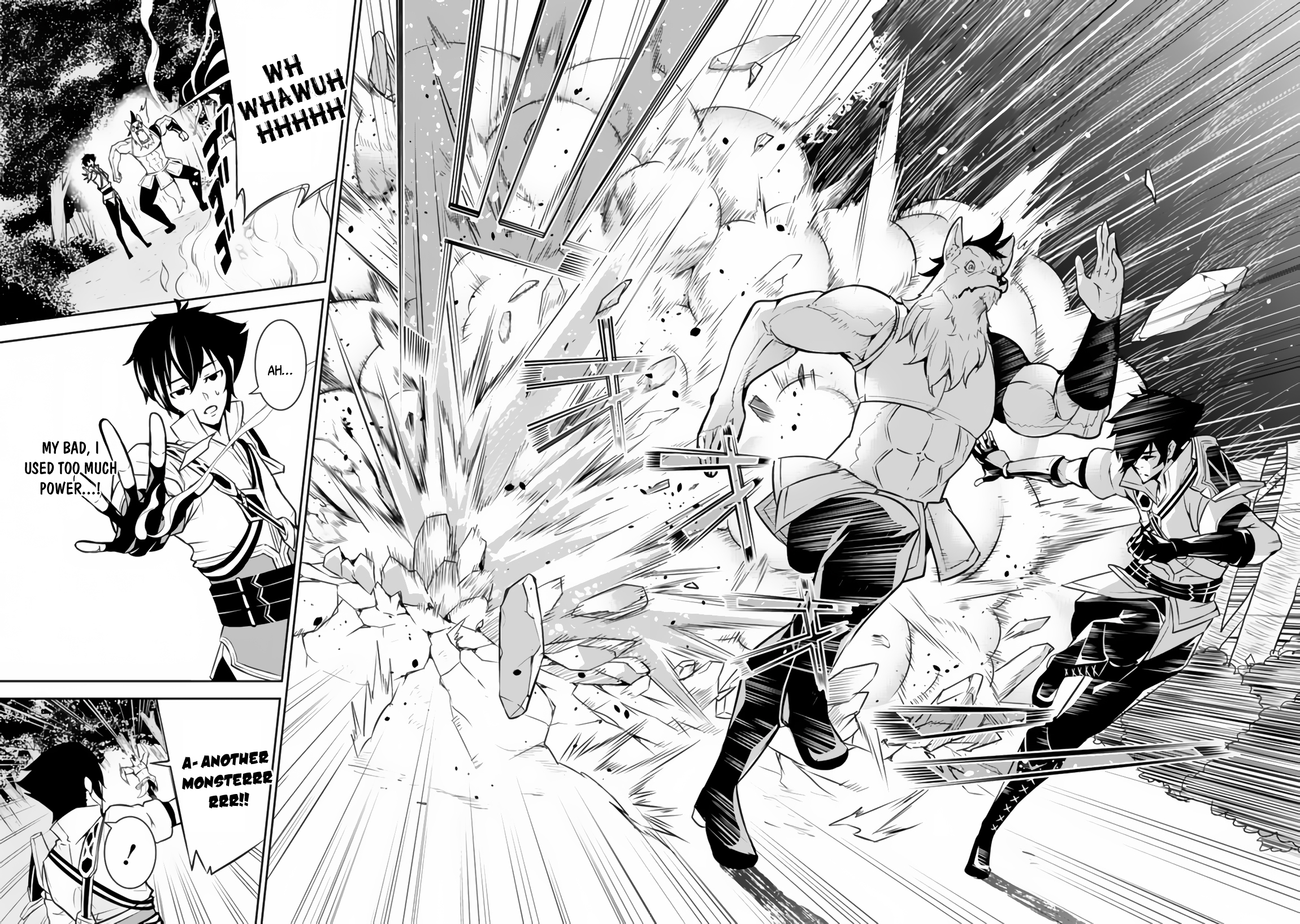Shijou Saikyou no Mahou Kenshi, F Rank Boukensha ni Tensei Suru ~Kensei to Matei, 2 Tsu no Zense wo motta Otoko no Eiyuutan~ Vol. 1 Ch. 3 第13页