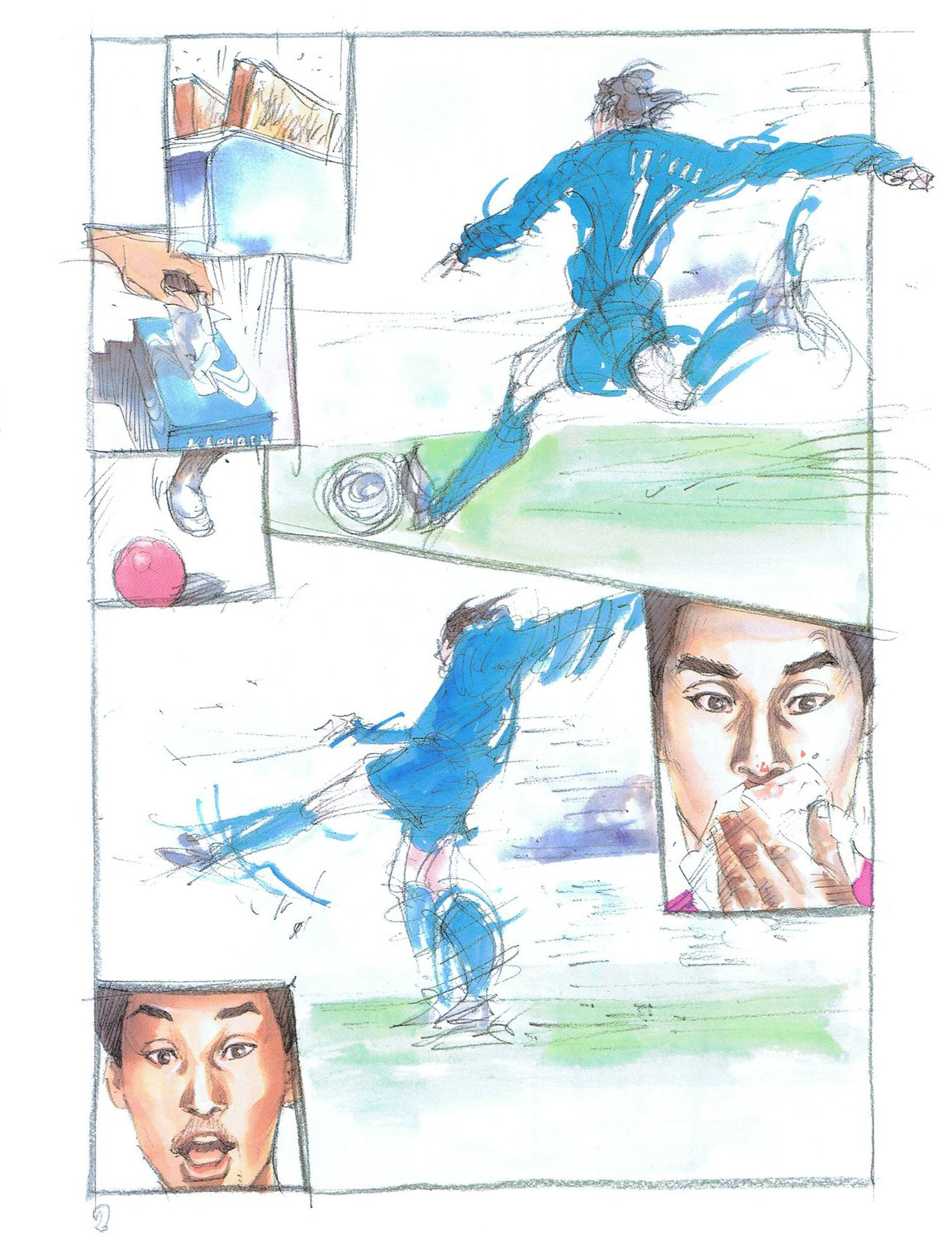 Adidas Manga Fever Иноуэ Такехико - I LOVE THIS GAME 第2页