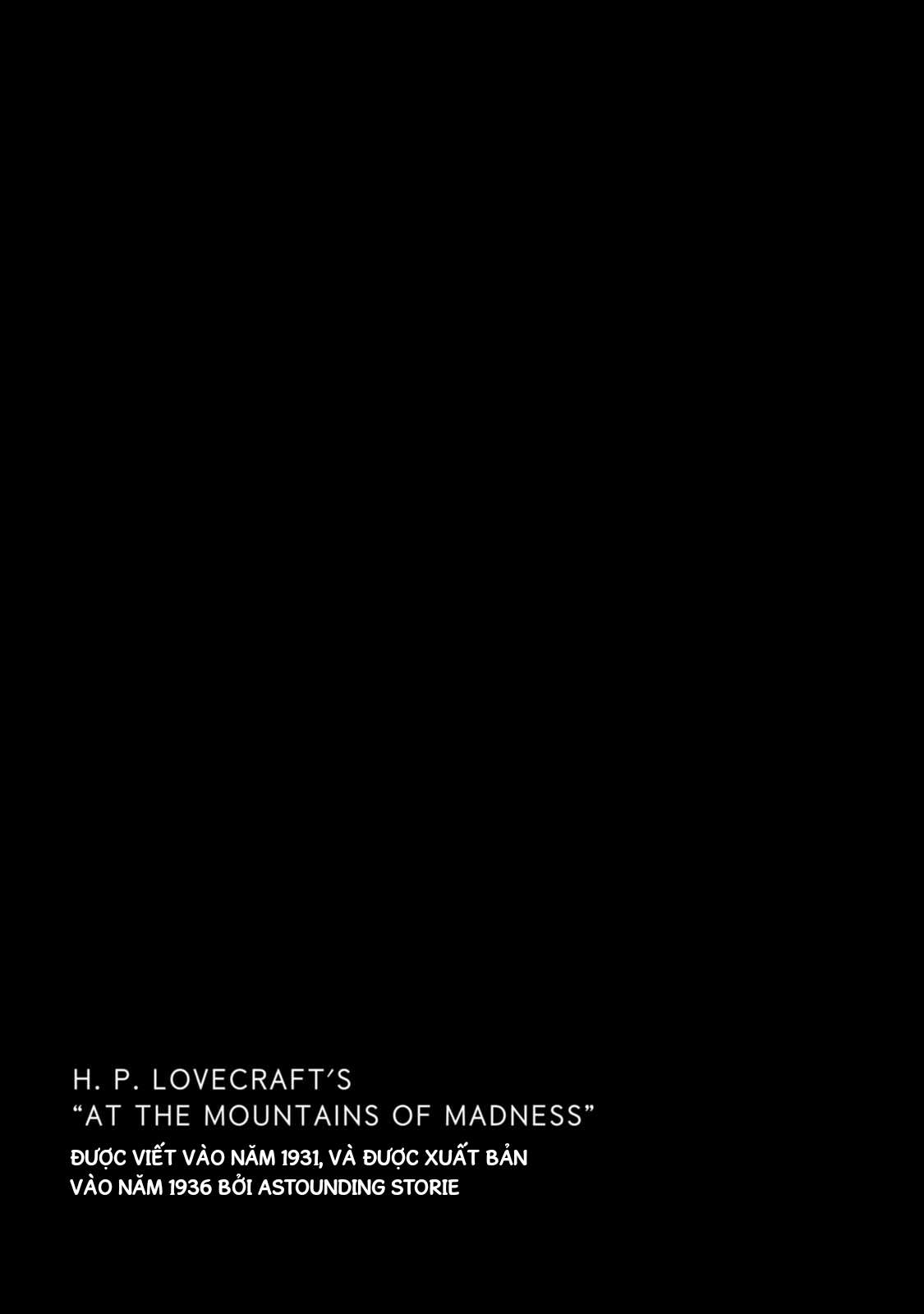 H.P. Lovecraft's At the Mountains of Madness Sau cơn bão 第6页