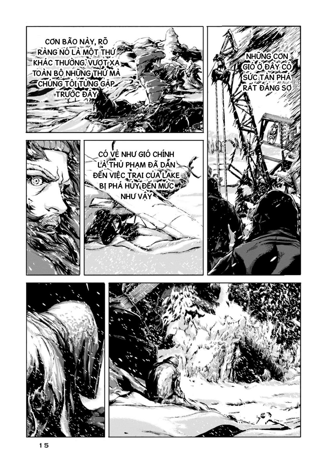 H.P. Lovecraft's At the Mountains of Madness Sau cơn bão 第10页