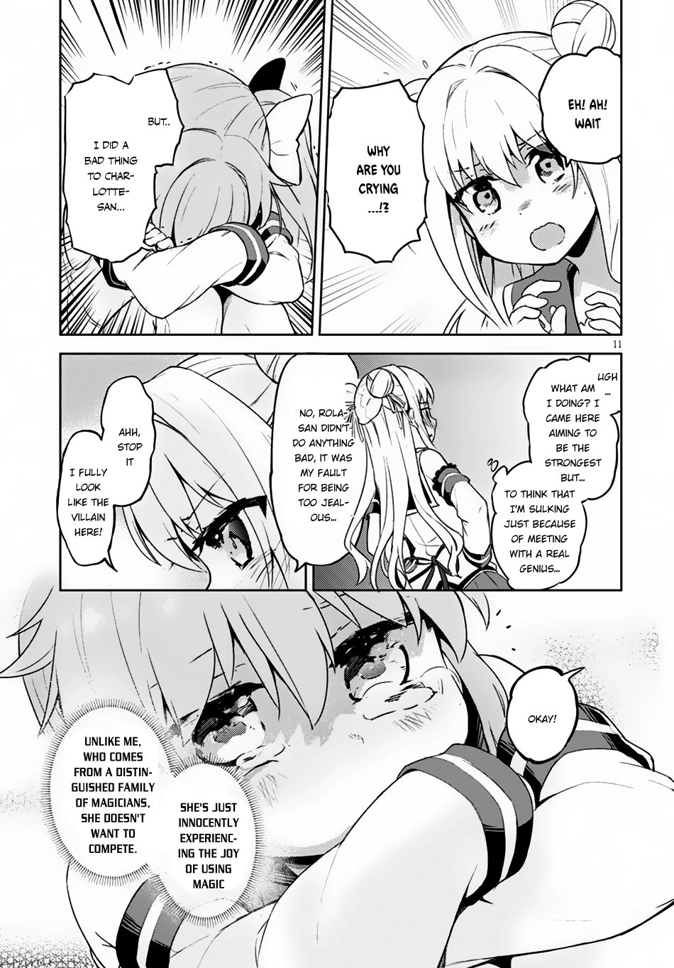 Kenshi wo Mezashite Nyuugaku shita no ni Mahou Tekisei 9999 nan desu kedo!? I Won't Lose to You!! 第12页