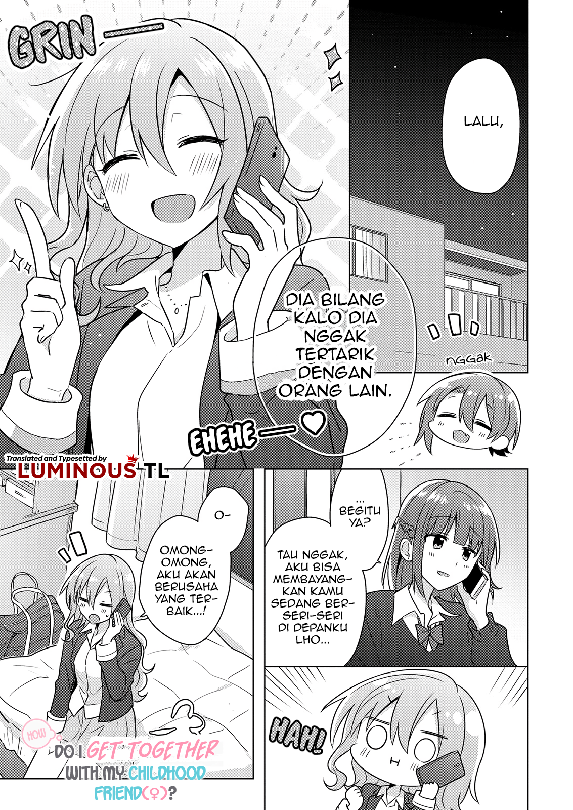 Doushitara Osananajimi no Kanojo ni Naremasu ka!? Chapter 3 第3页