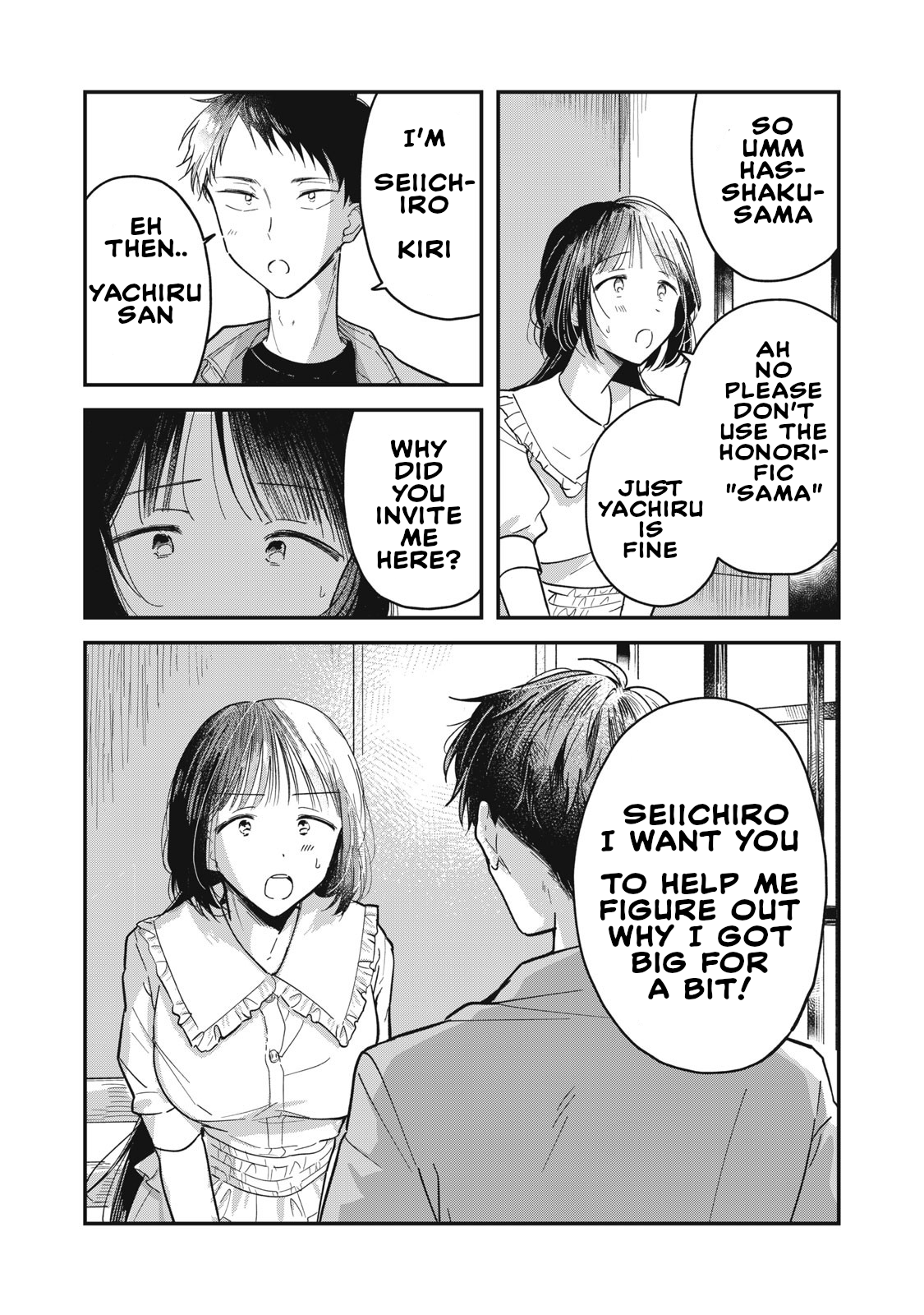 Yachiru-san wa Homeru to Nobiru Yachiru and Seiichiro 第29页