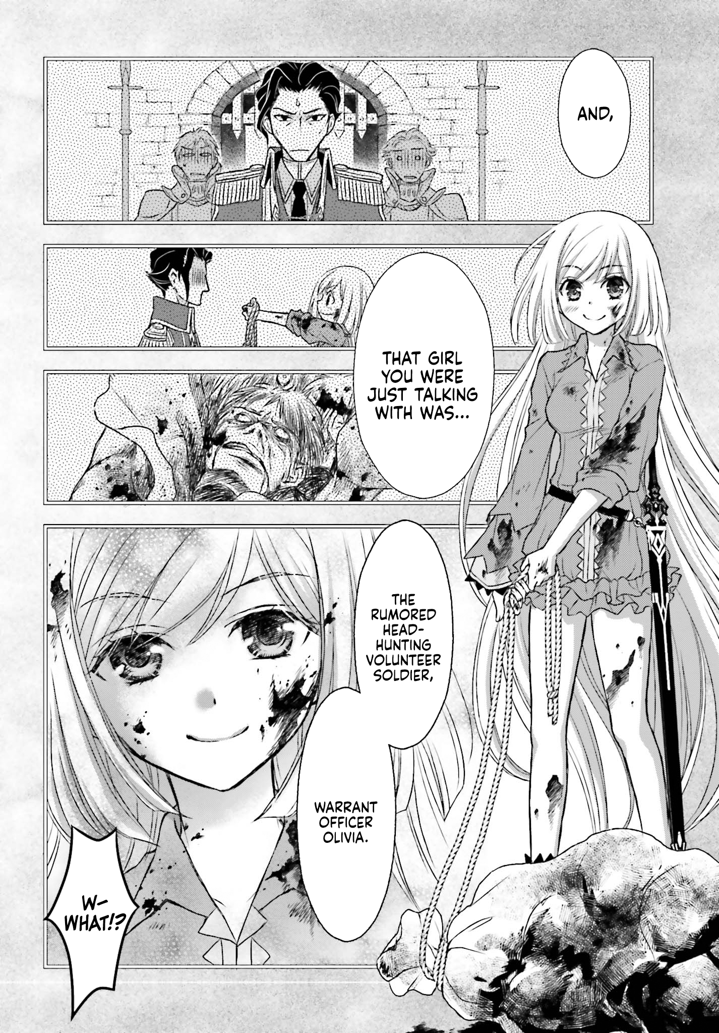 Shinigami ni Sodaterareta Shoujo wa Shikkoku no Tsurugi o Mune ni Idaku The Girl Set Loose in the Wild. 第19页