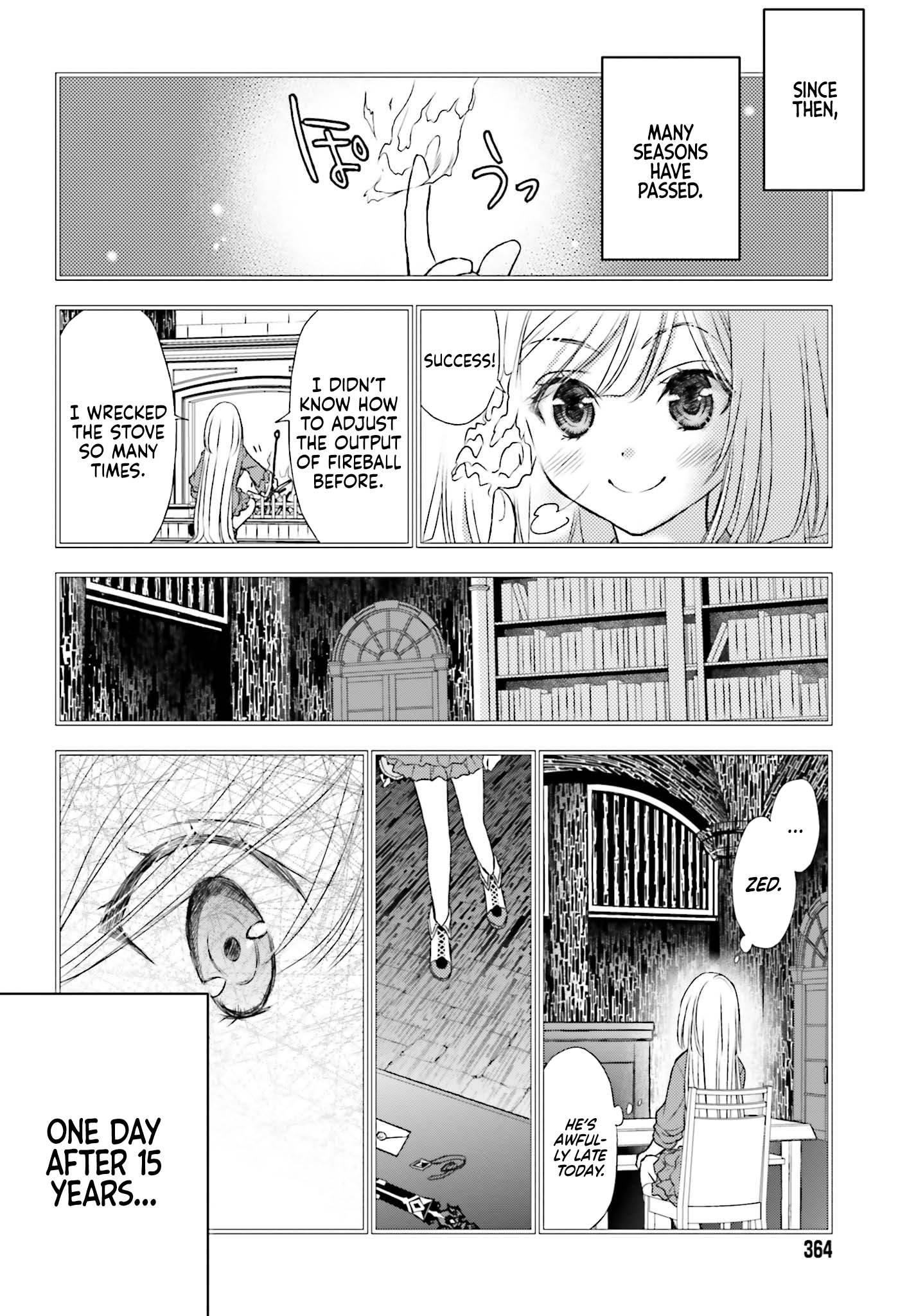 Shinigami ni Sodaterareta Shoujo wa Shikkoku no Tsurugi o Mune ni Idaku The Girl Set Loose in the Wild. 第7页
