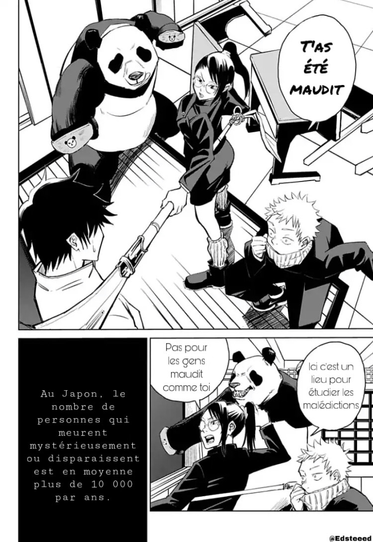 Jujutsu Kaisen 0: Toukyou Toritsu Jujutsu Koutou Senmon Gakkou Chapitre 1 : L'enfant maudit 第11页