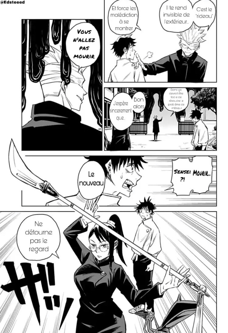 Jujutsu Kaisen 0: Toukyou Toritsu Jujutsu Koutou Senmon Gakkou Chapitre 1 : L'enfant maudit 第24页