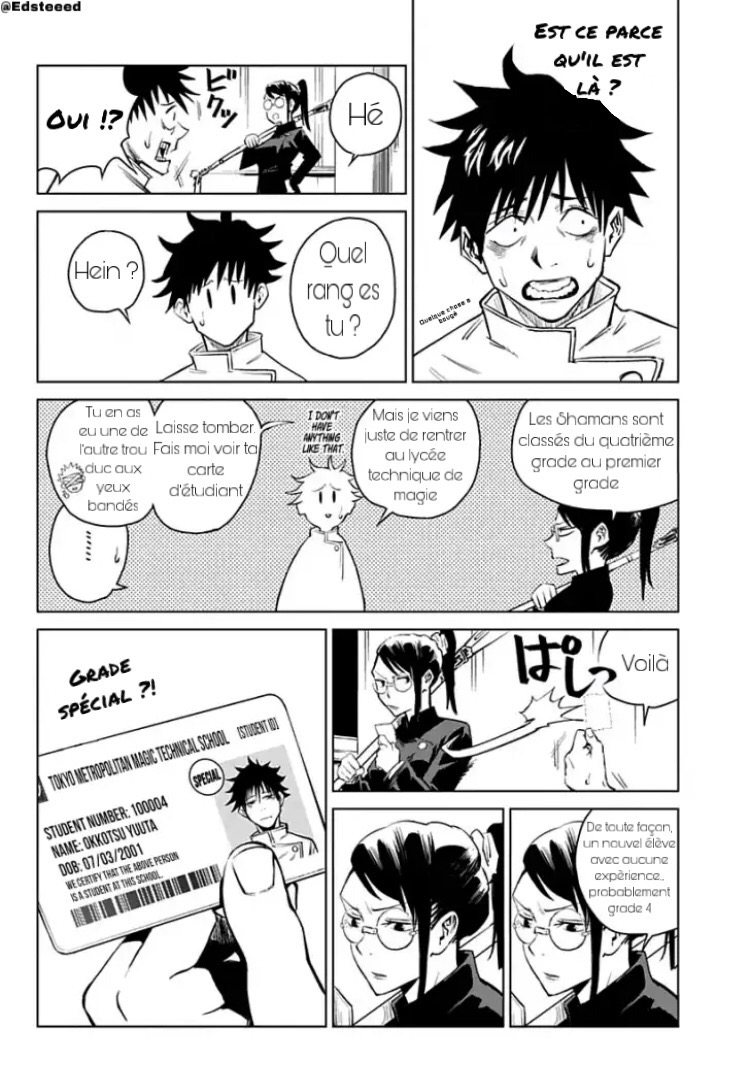 Jujutsu Kaisen 0: Toukyou Toritsu Jujutsu Koutou Senmon Gakkou Chapitre 1 : L'enfant maudit 第29页