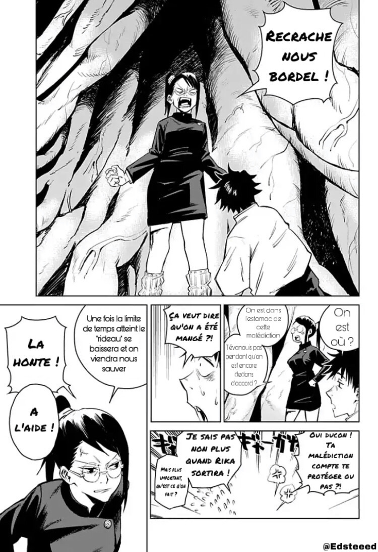 Jujutsu Kaisen 0: Toukyou Toritsu Jujutsu Koutou Senmon Gakkou Chapitre 1 : L'enfant maudit 第34页