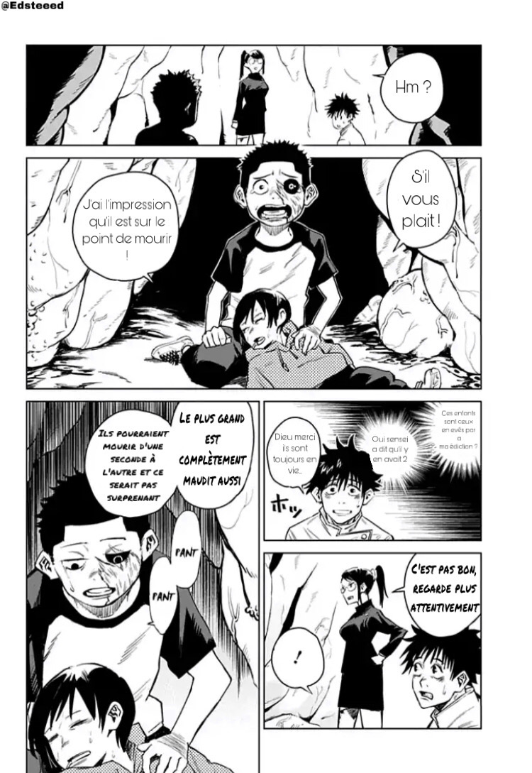 Jujutsu Kaisen 0: Toukyou Toritsu Jujutsu Koutou Senmon Gakkou Chapitre 1 : L'enfant maudit 第35页