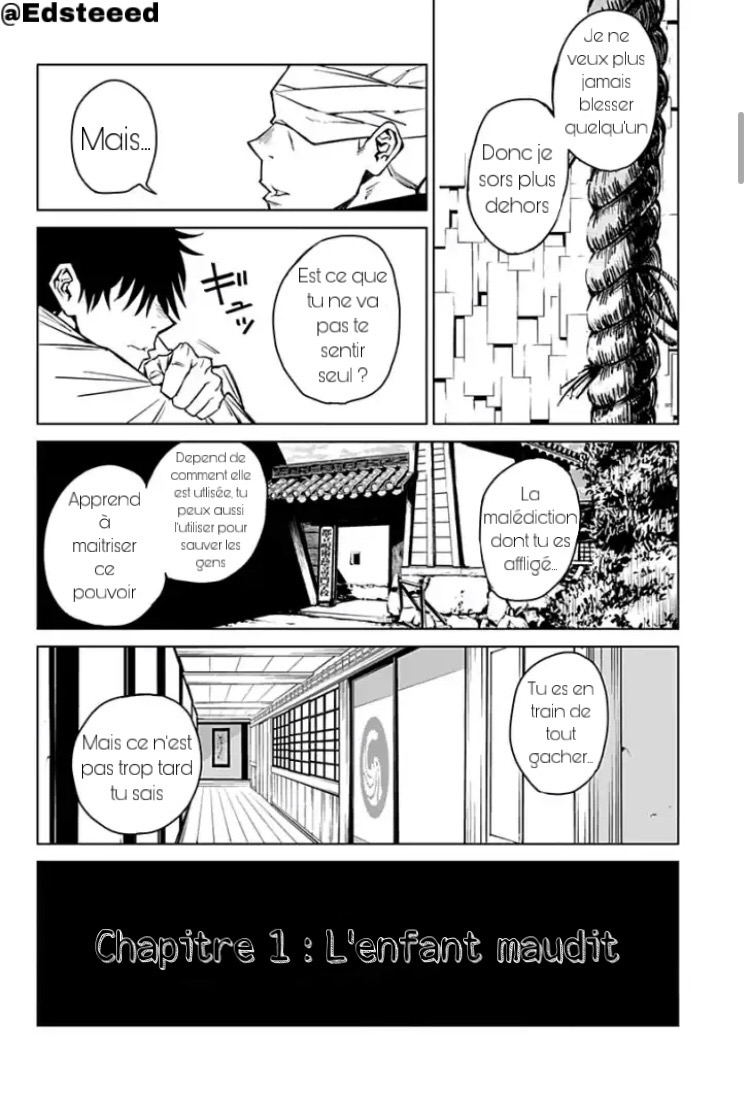 Jujutsu Kaisen 0: Toukyou Toritsu Jujutsu Koutou Senmon Gakkou Chapitre 1 : L'enfant maudit 第7页