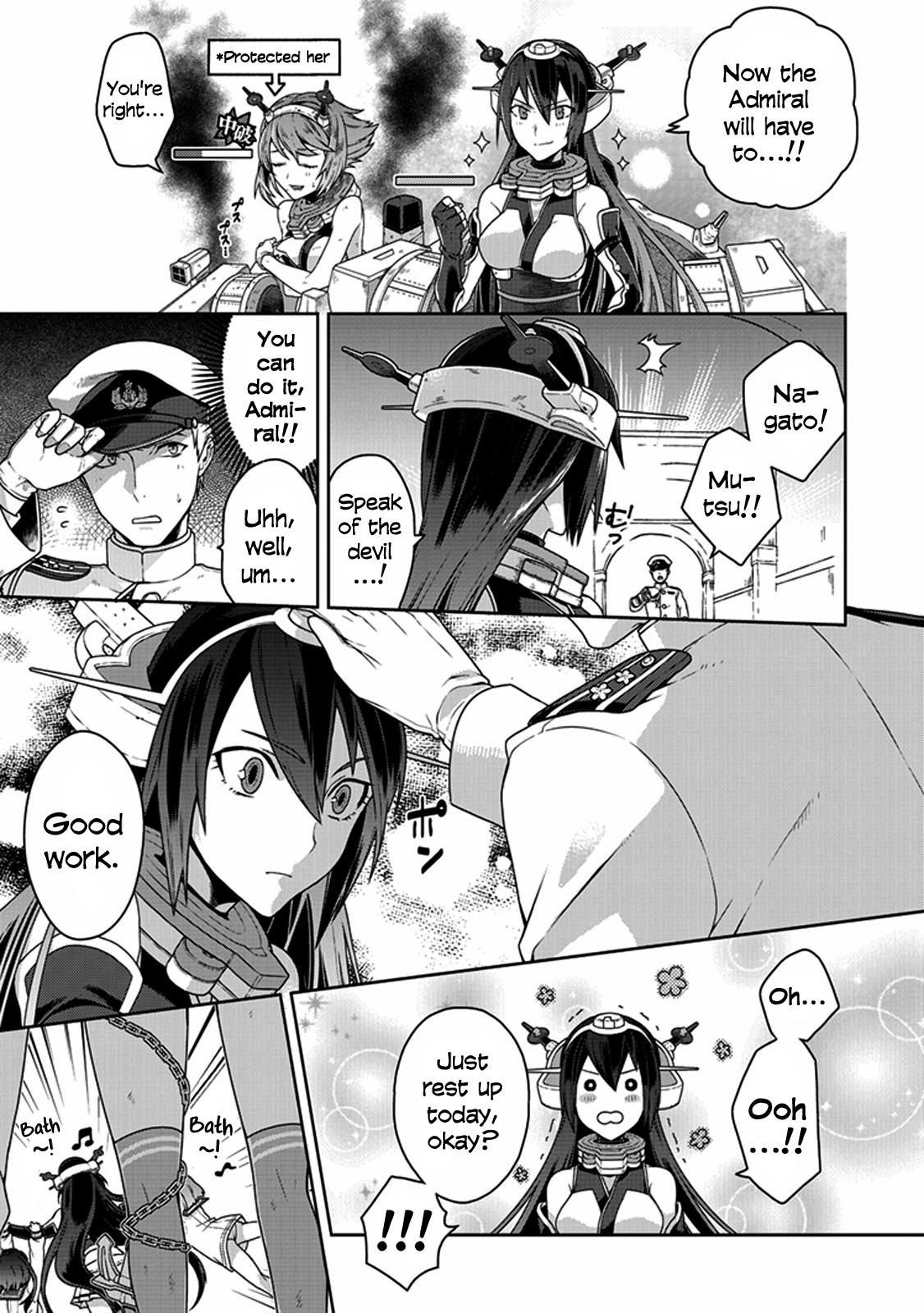 Kantai Collection -KanColle- Anthology Comic Yokosuka Guardian Office Edition The Complicated Heart of a Battleship Girl♡ 第7页