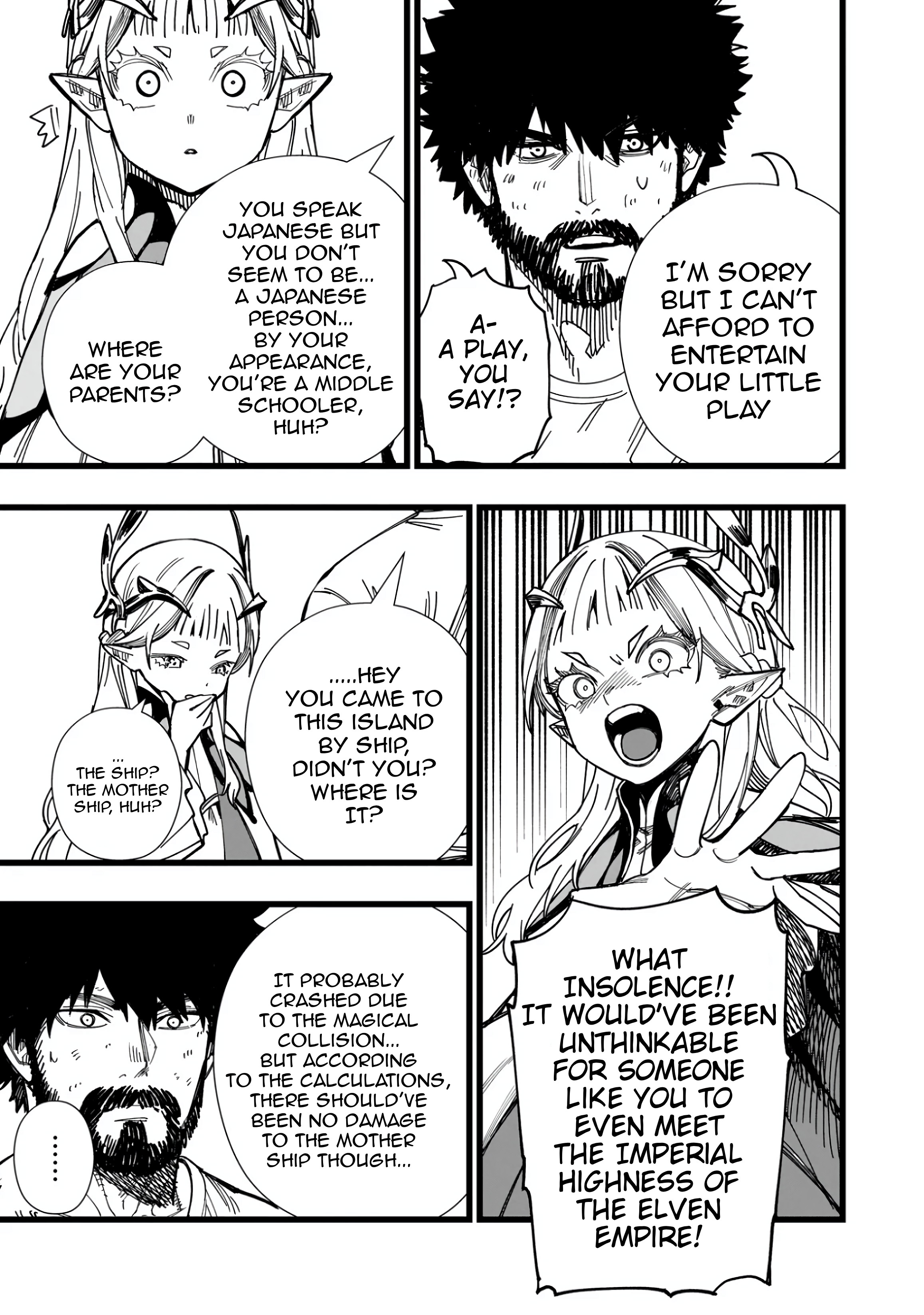 Senki Survival Saga: Isekai no Unmei o Kaketa Mujintou Fujun Iseikouyuu Man meets Elf 第19页