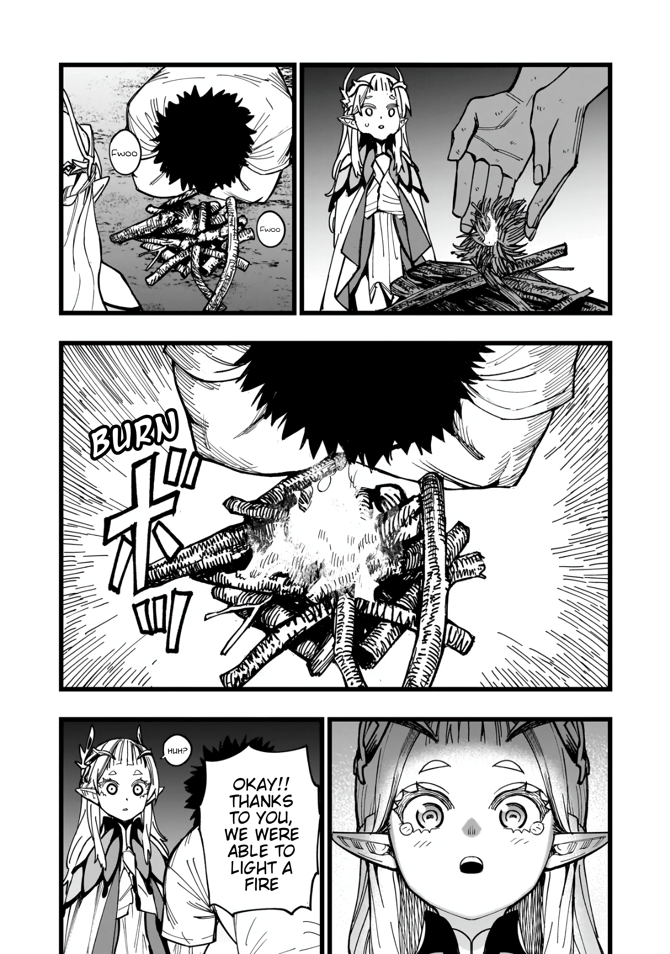 Senki Survival Saga: Isekai no Unmei o Kaketa Mujintou Fujun Iseikouyuu Man meets Elf 第42页