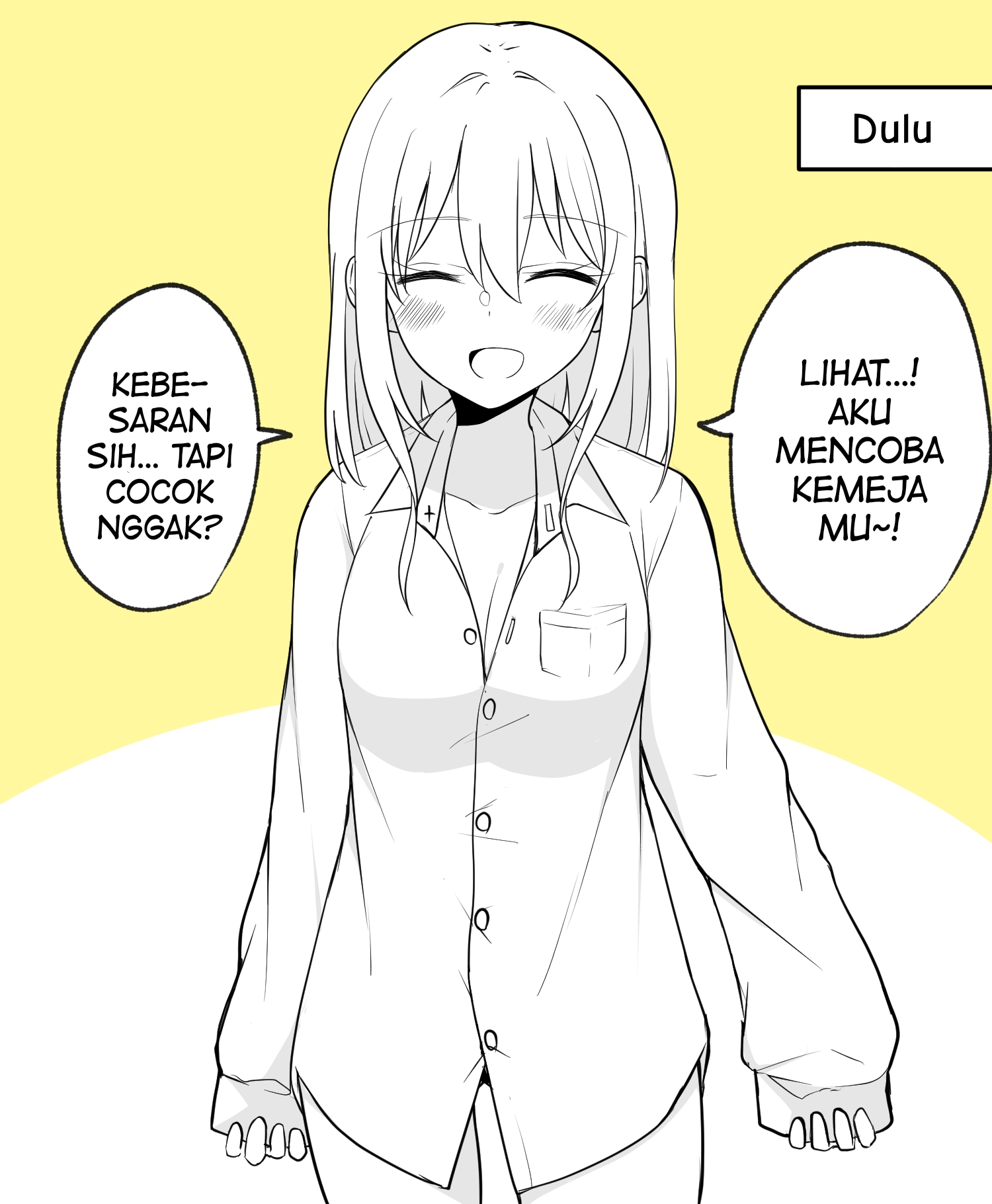 Daily Life of a Couple in Which the Boyfriend Became a Girl One Day Ch. 2 第1页