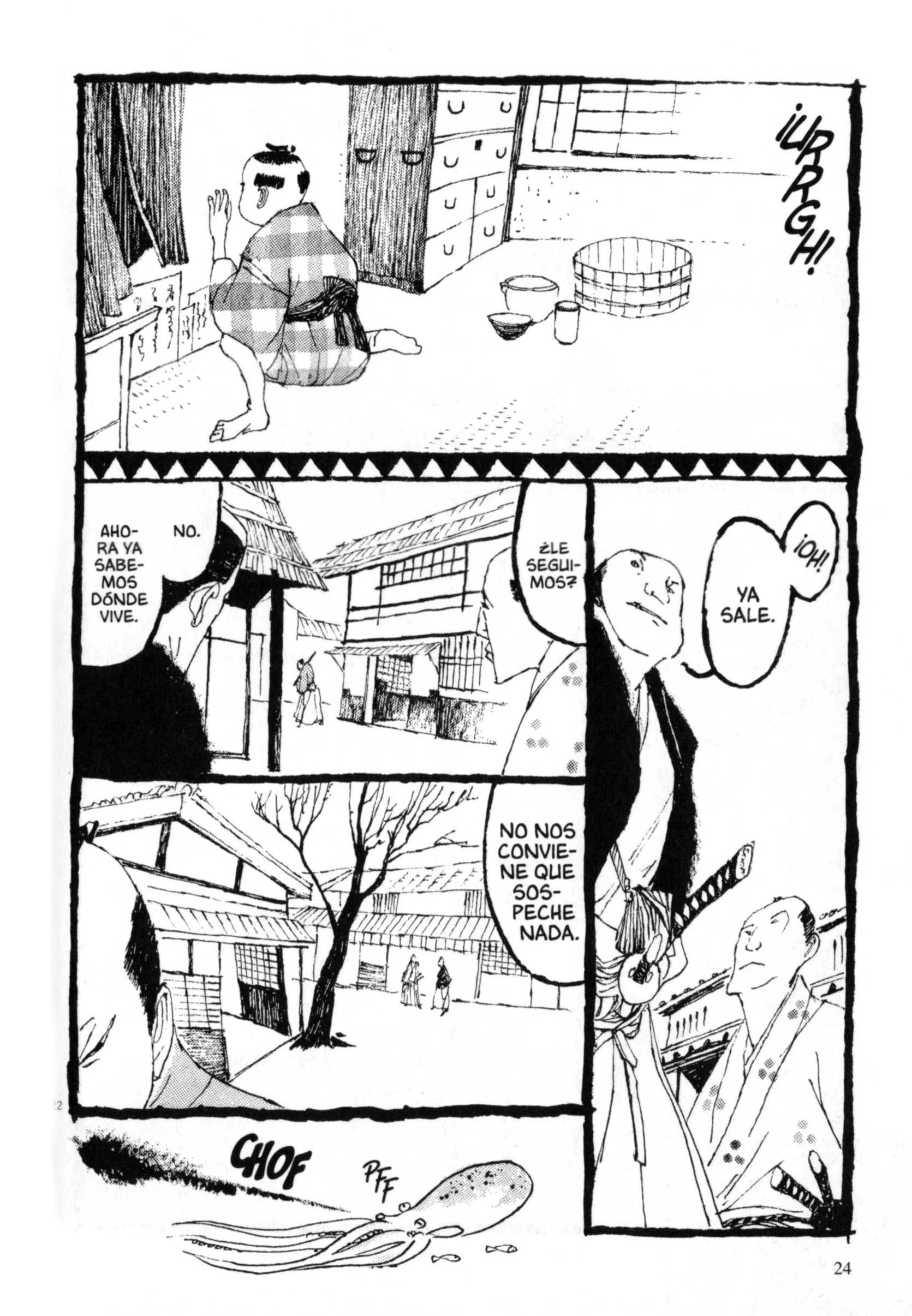 Bamboo Samurai Según afirman los gatos, ese hombre despide un olor siniestro 第30页
