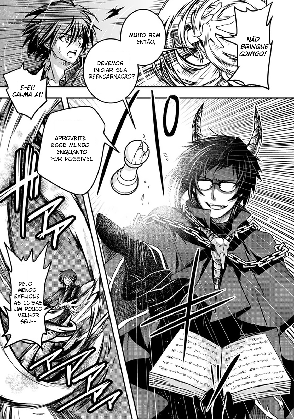 Level 1 no Saikyou Kenja: Noroi de Saikakyuu Mahou shika Tsukaenai kedo, Kami no Kanchigai no Mugen no Maryoku o Te ni Ire Saikyou ni Aquele que me reencarnou foi o próprio Deus Maligno! 第13页