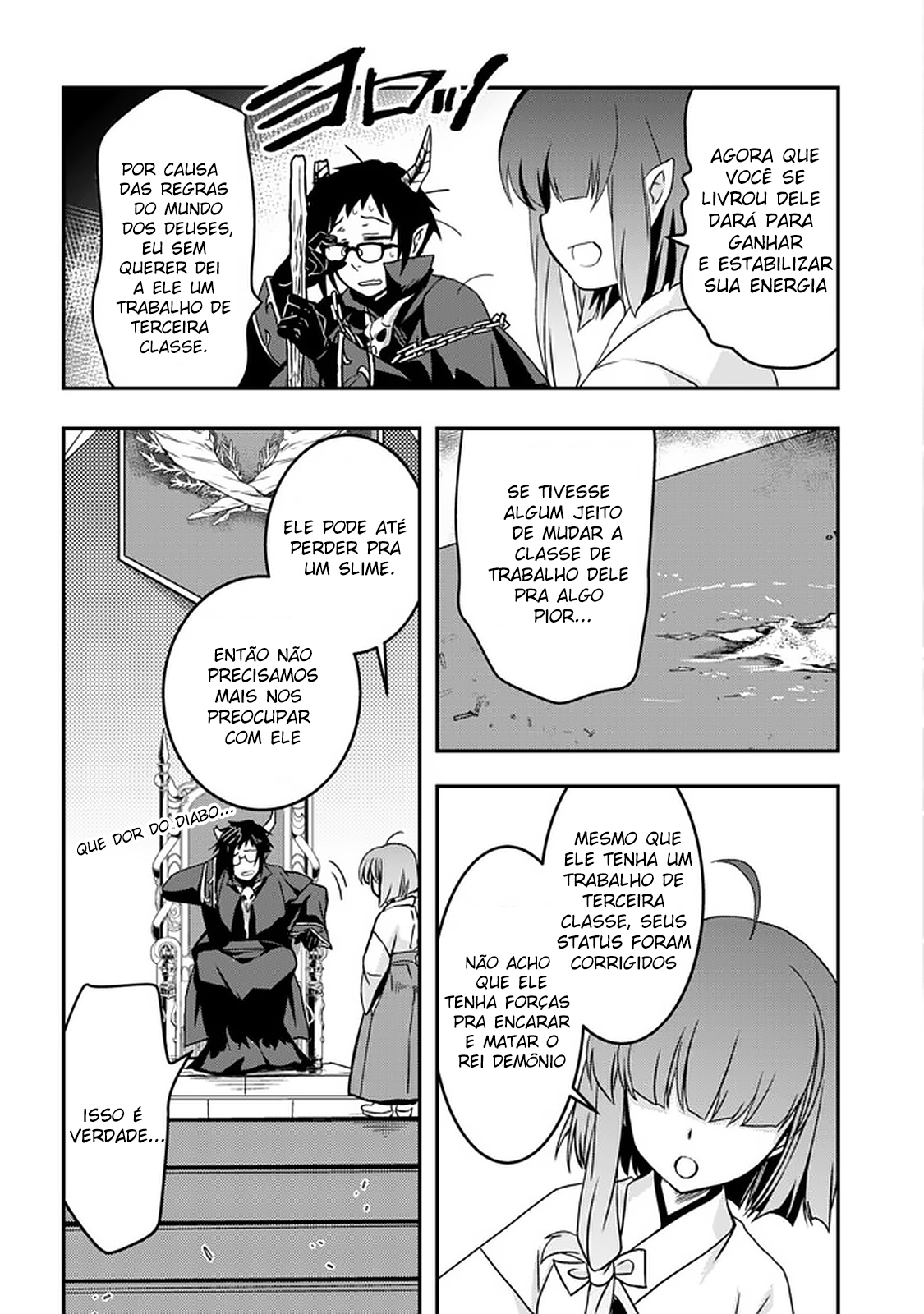 Level 1 no Saikyou Kenja: Noroi de Saikakyuu Mahou shika Tsukaenai kedo, Kami no Kanchigai no Mugen no Maryoku o Te ni Ire Saikyou ni Aquele que me reencarnou foi o próprio Deus Maligno! 第15页