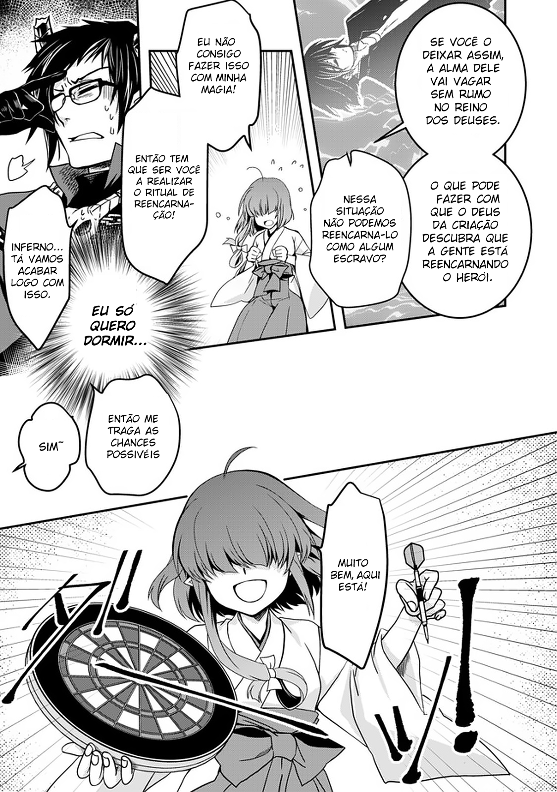 Level 1 no Saikyou Kenja: Noroi de Saikakyuu Mahou shika Tsukaenai kedo, Kami no Kanchigai no Mugen no Maryoku o Te ni Ire Saikyou ni Aquele que me reencarnou foi o próprio Deus Maligno! 第17页