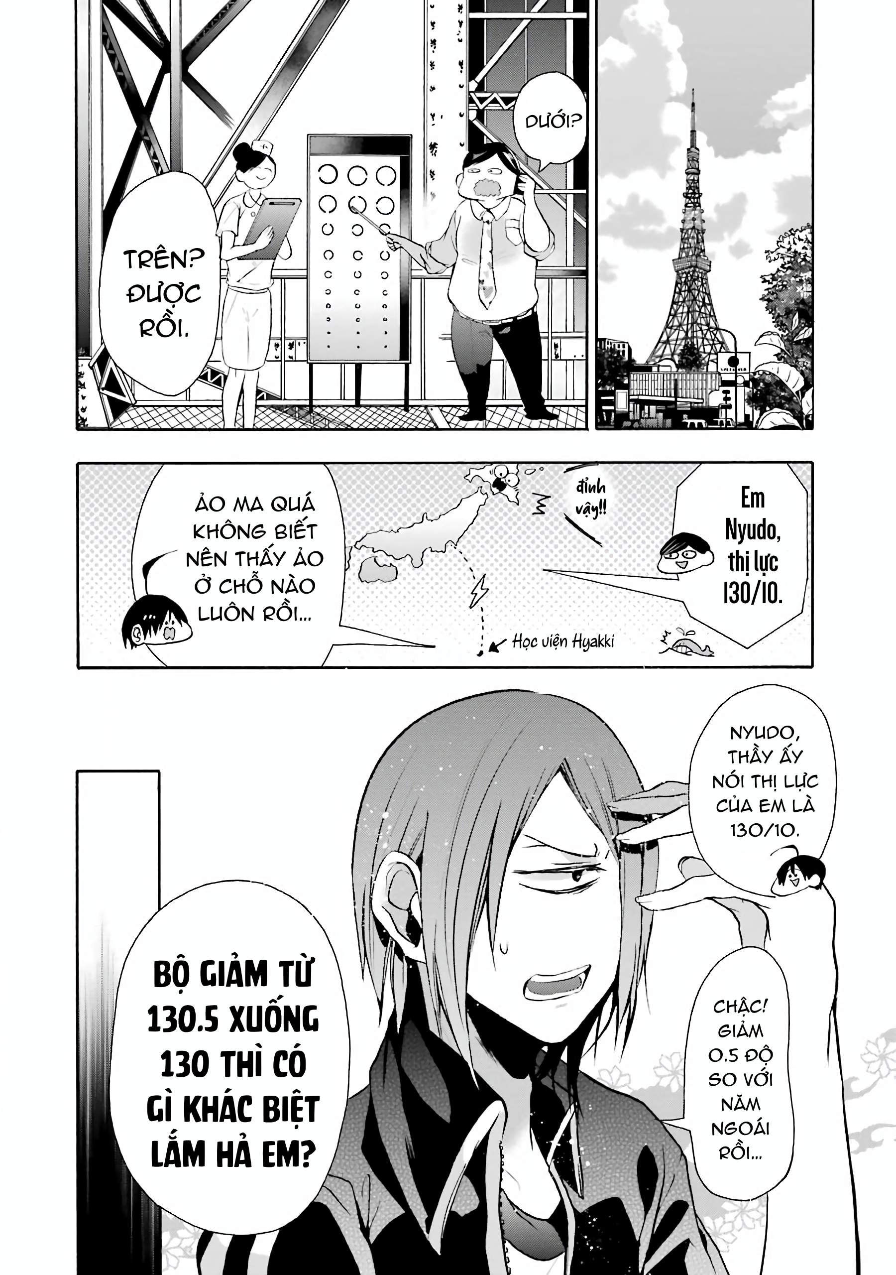Youkai Gakkou no Sensei Hajimemashita! Kiểm tra sức khỏe tại học viện yêu quái! 第8页