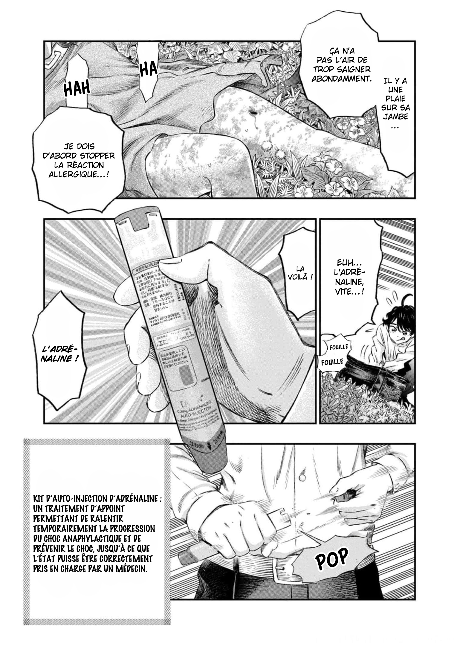 Koudo ni Hattatsu Shita Igaku wa Mahou to Kubetsu ga Tsukanai Anaphylaxie et antigènes 第4页