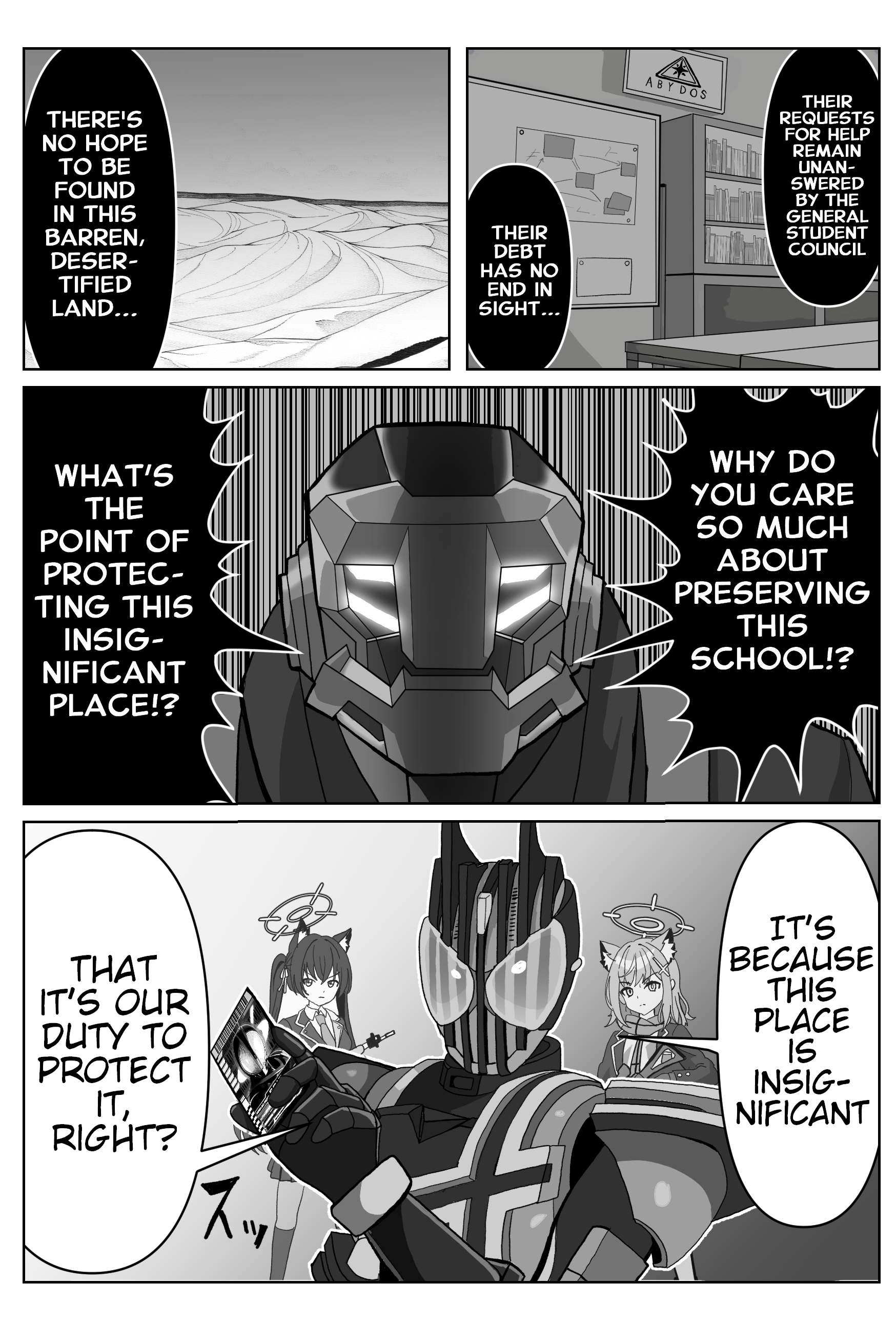 Blue Archive x Kamen Rider Decade - Schale no Kadoya Tsukasa-sensei Gainen (Doujinshi) 第4页