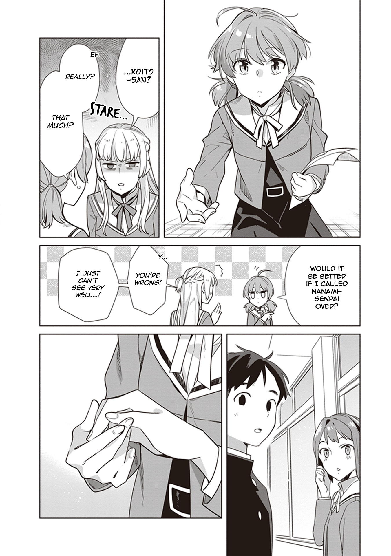 Yagate Kimi ni Naru Koushiki Comic AnthologyBloom Into You Anthology What Comes with the Wind 第4页