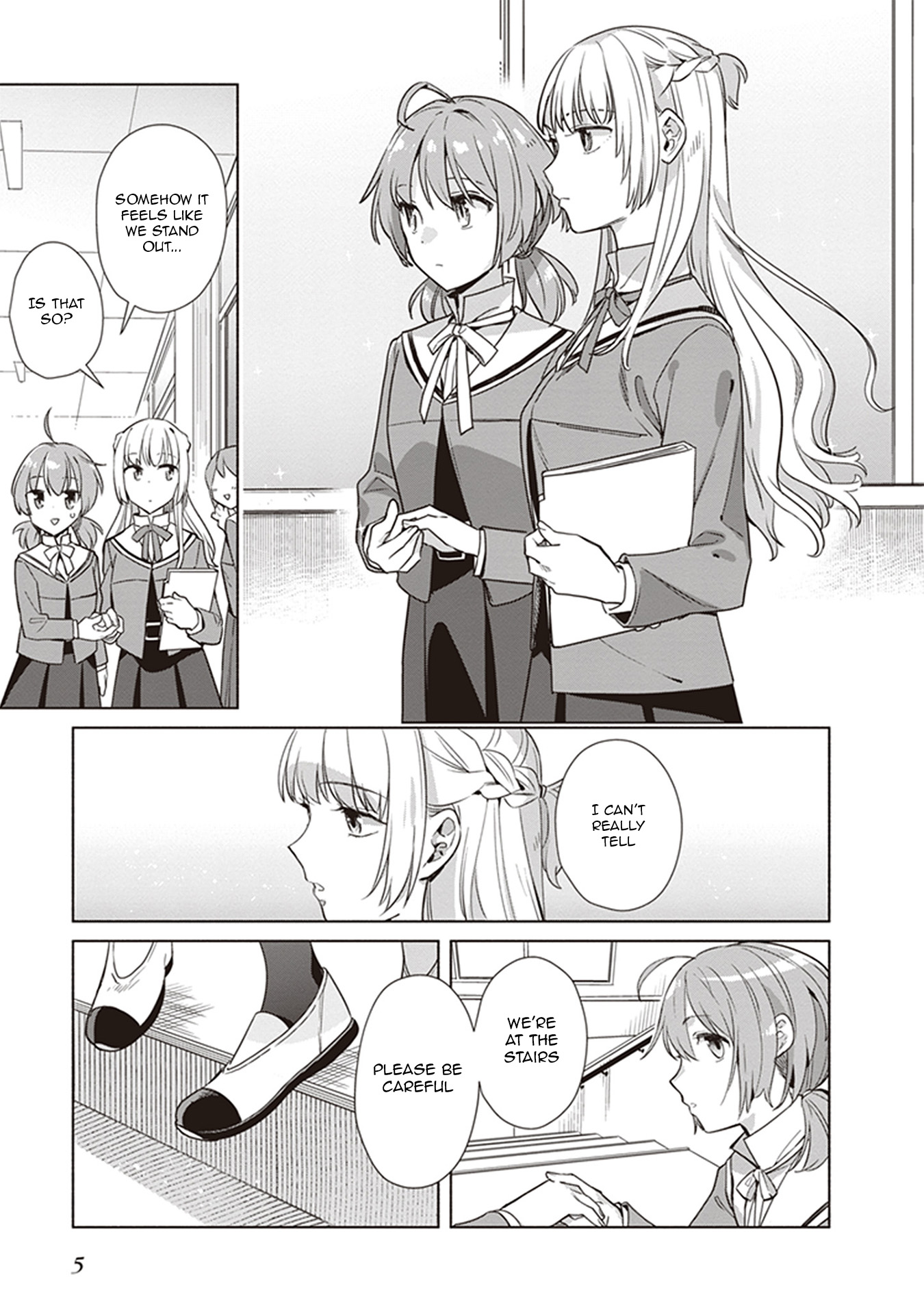 Yagate Kimi ni Naru Koushiki Comic AnthologyBloom Into You Anthology What Comes with the Wind 第5页