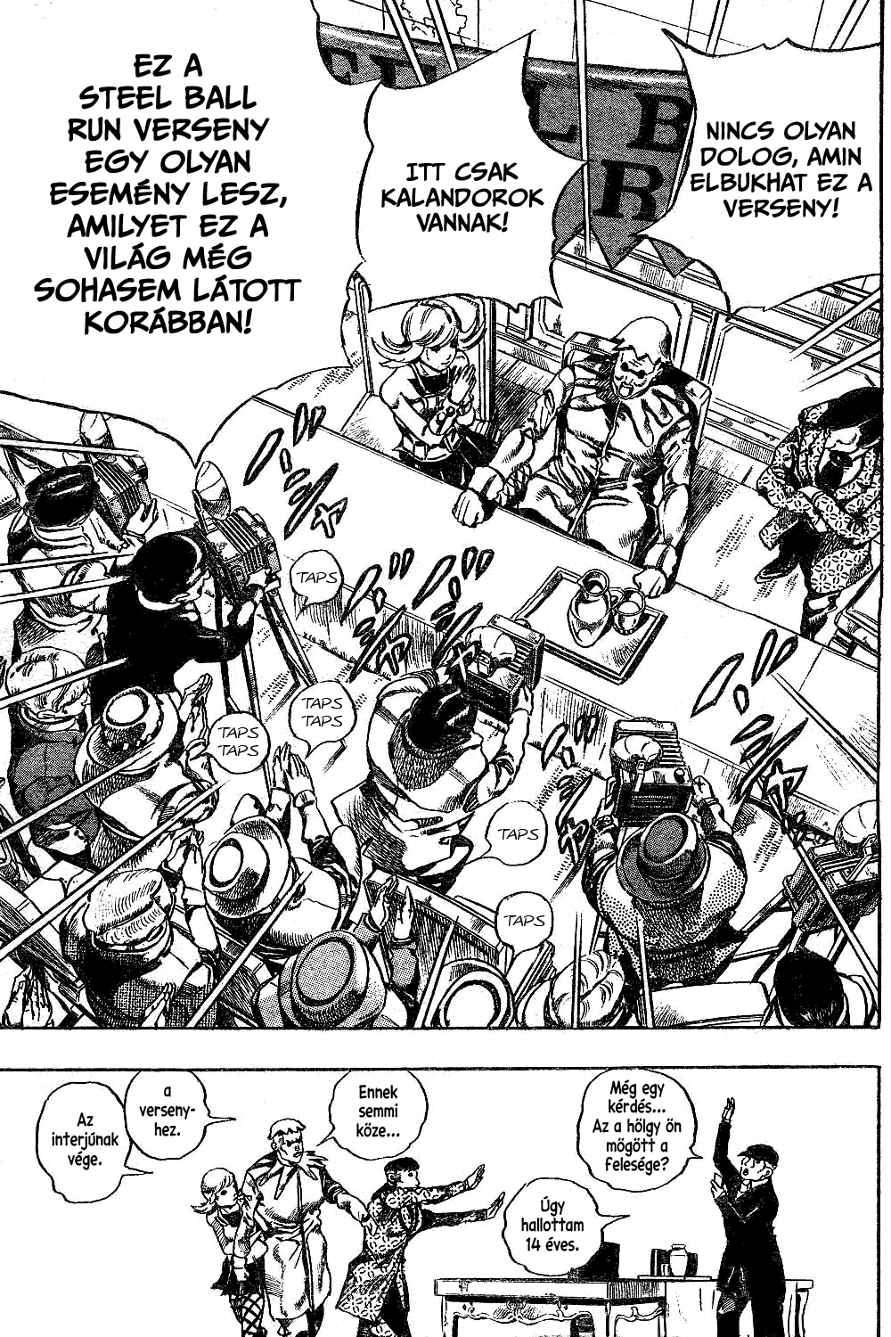JoJo's Bizarre Adventure Part 7 - Steel Ball Run A Steel Ball Run sajtótájékozató 第41页