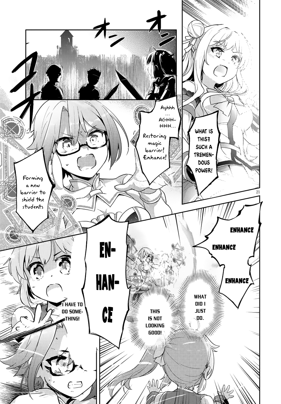 Kenshi wo Mezashite Nyuugaku shita no ni Mahou Tekisei 9999 nan desu kedo!? Oh no, at this rate, I'm going to like it! 第21页