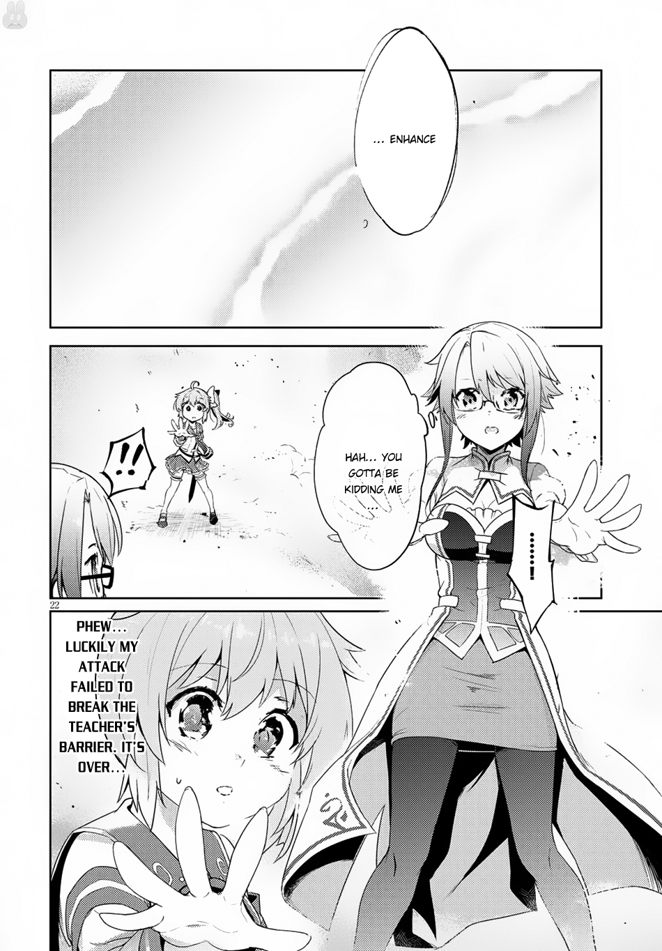 Kenshi wo Mezashite Nyuugaku shita no ni Mahou Tekisei 9999 nan desu kedo!? Oh no, at this rate, I'm going to like it! 第22页