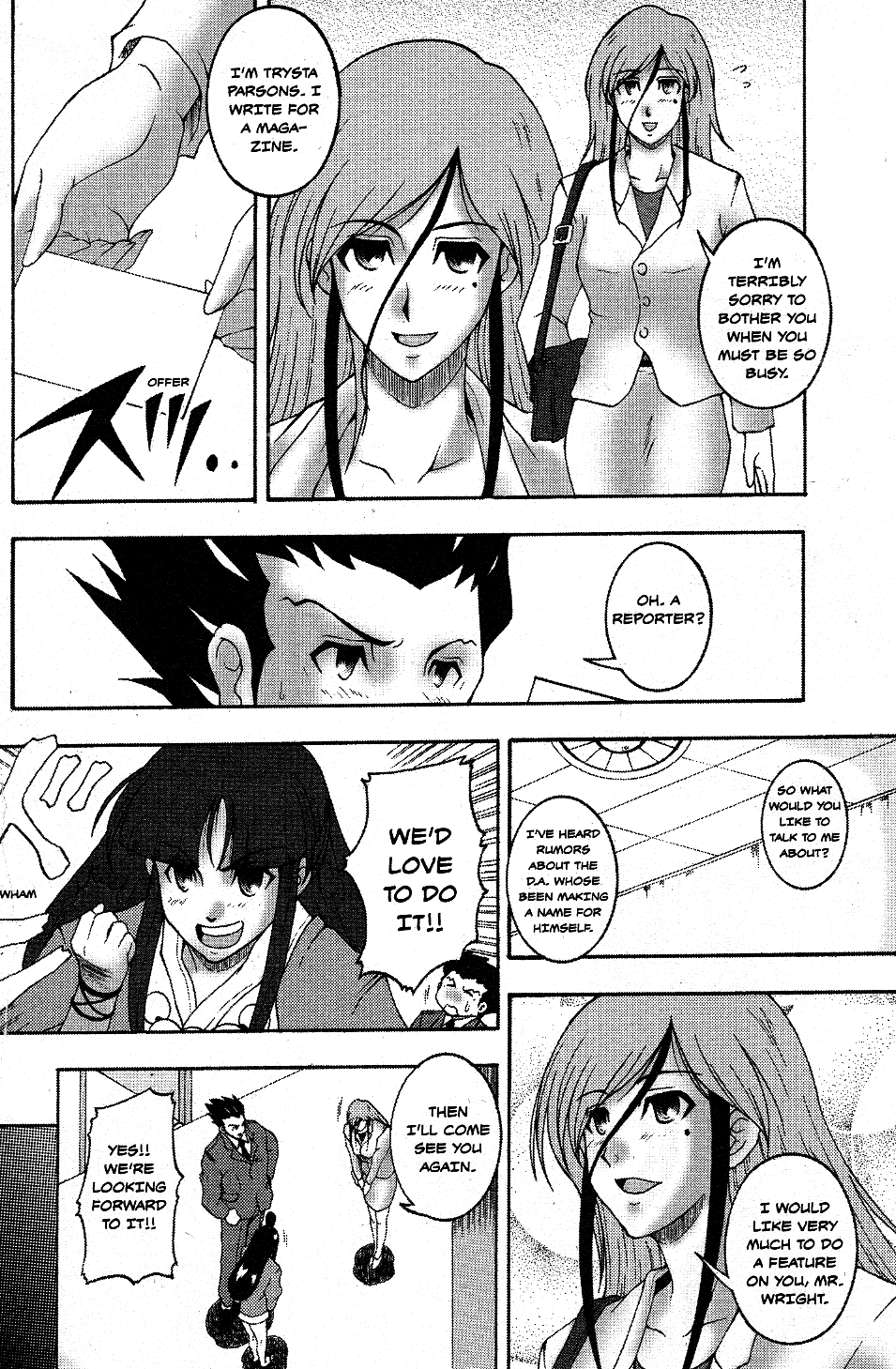 Gyakuten Saiban Official Anthology Comic: Naruhodou-hen Turnabout Inference - by Kei Nisemura 第2页