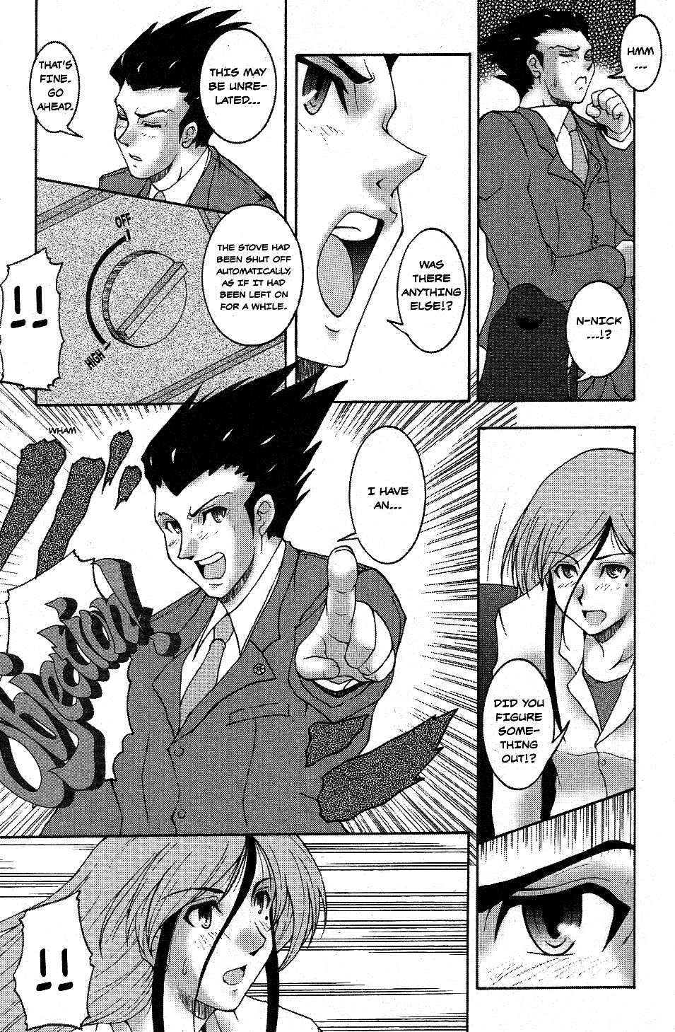 Gyakuten Saiban Official Anthology Comic: Naruhodou-hen Turnabout Inference - by Kei Nisemura 第11页