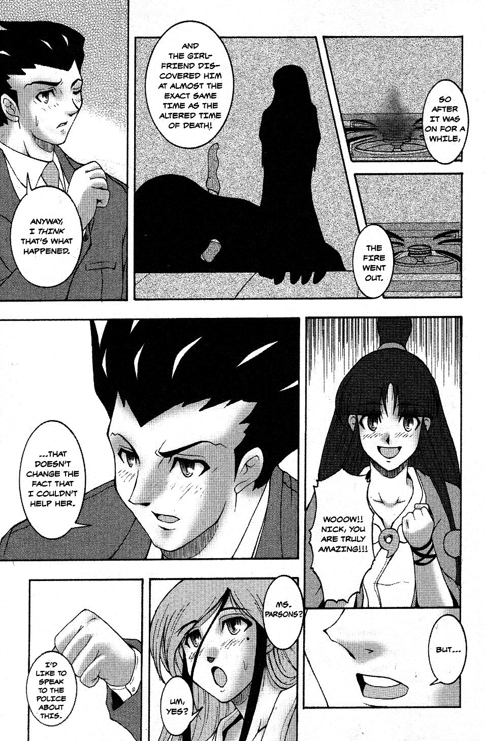 Gyakuten Saiban Official Anthology Comic: Naruhodou-hen Turnabout Inference - by Kei Nisemura 第13页
