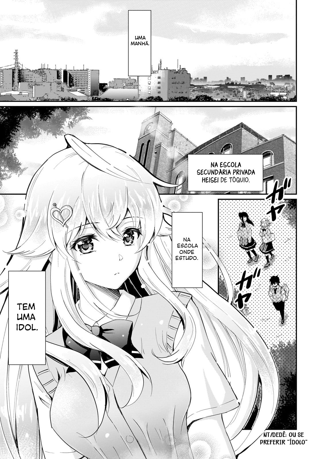 Isshou Hatarakitakunai Ore ga, Classmate no Daininki Idol ni Natsukaretara A fome de uma Idol! Parte 1 第5页