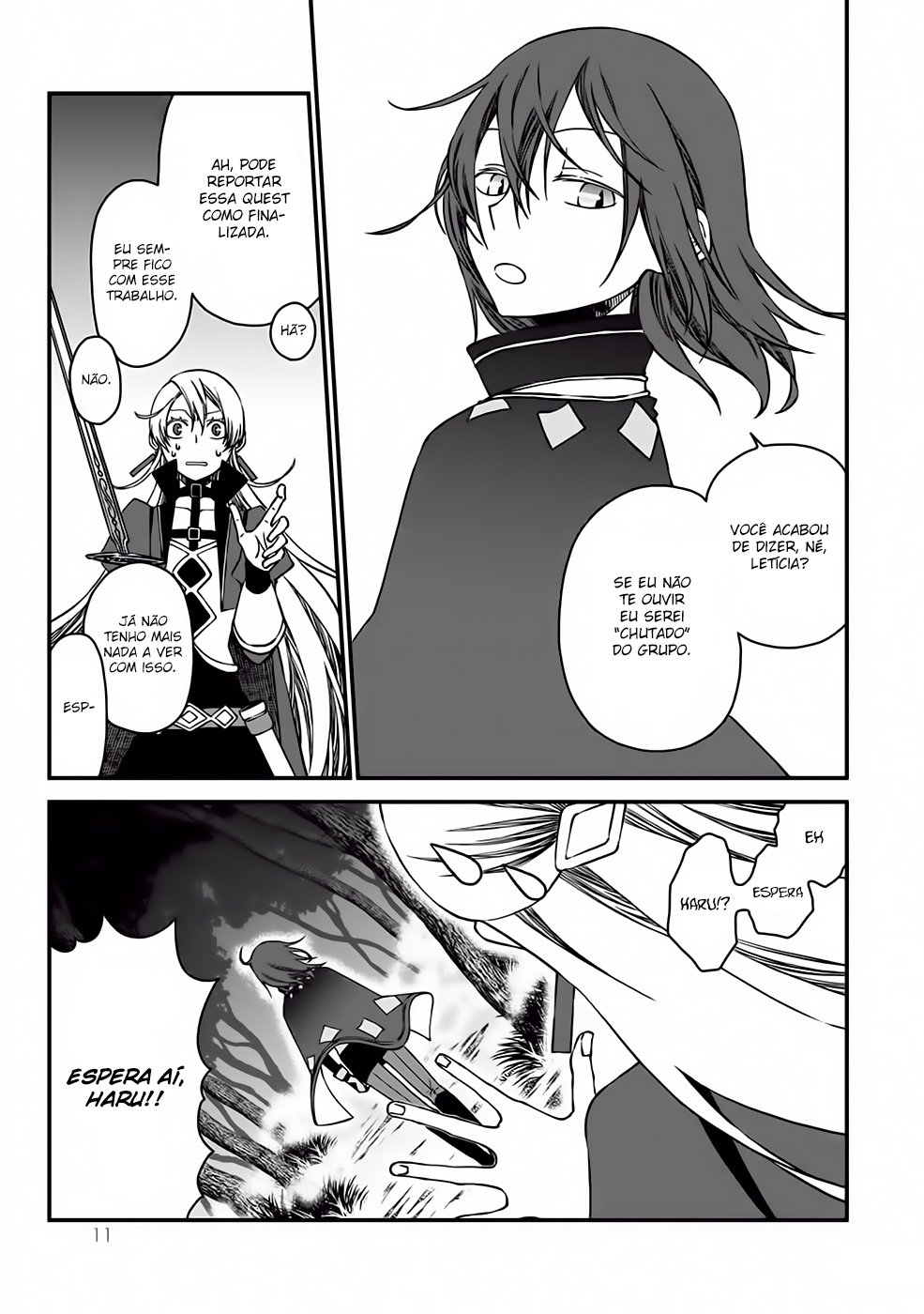 Tsuihou no Kenja, Sekai wo Shiru ~Osanajimi Yuusha no Atsuryoku kara Nigete Jiyuu ni Natta Ore~ A Declaração do [Mago] Haru 第14页