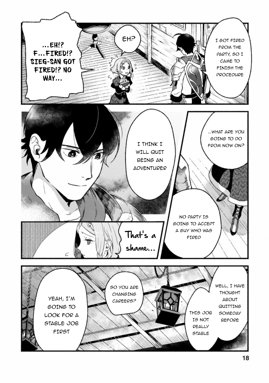 Sono Monban, Saikyou ni Tsuki: Tsuihou Sareta Bougyoryoku 9999 no Senshi, Outo no Monban to shite Musou Suru Vol. 1 Ch. 1 第17页
