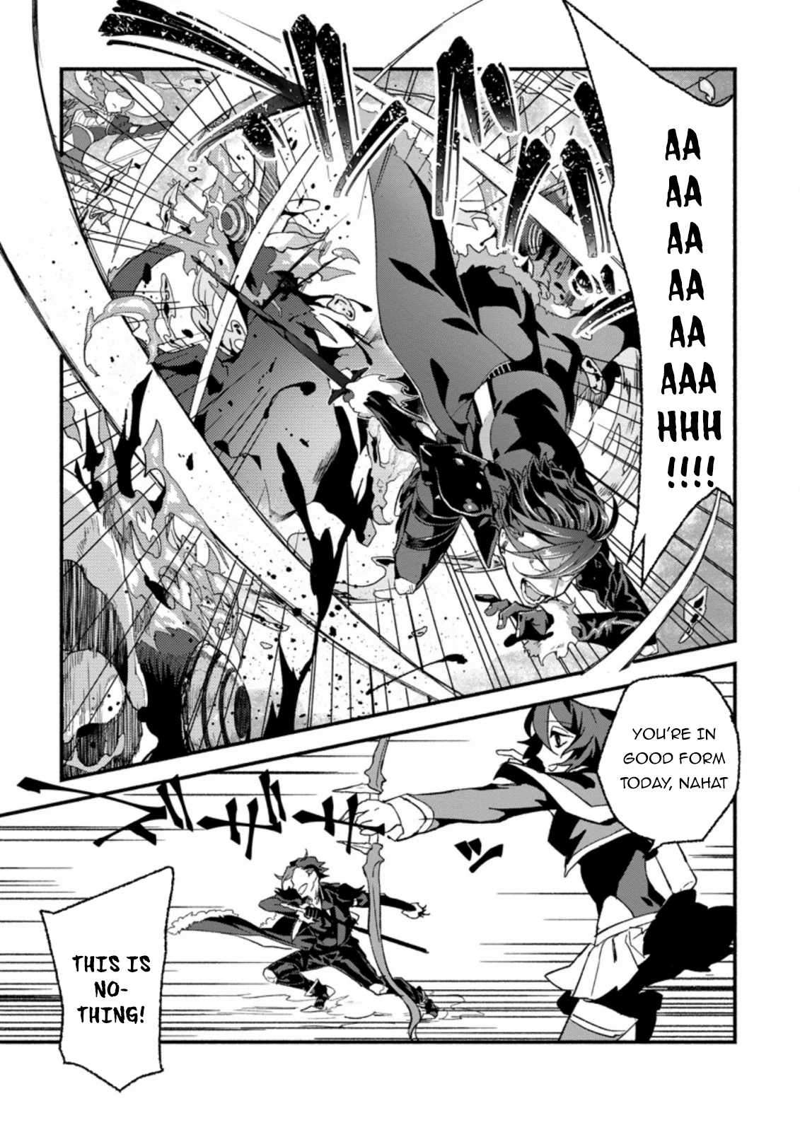 Sono Monban, Saikyou ni Tsuki: Tsuihou Sareta Bougyoryoku 9999 no Senshi, Outo no Monban to shite Musou Suru 第4页