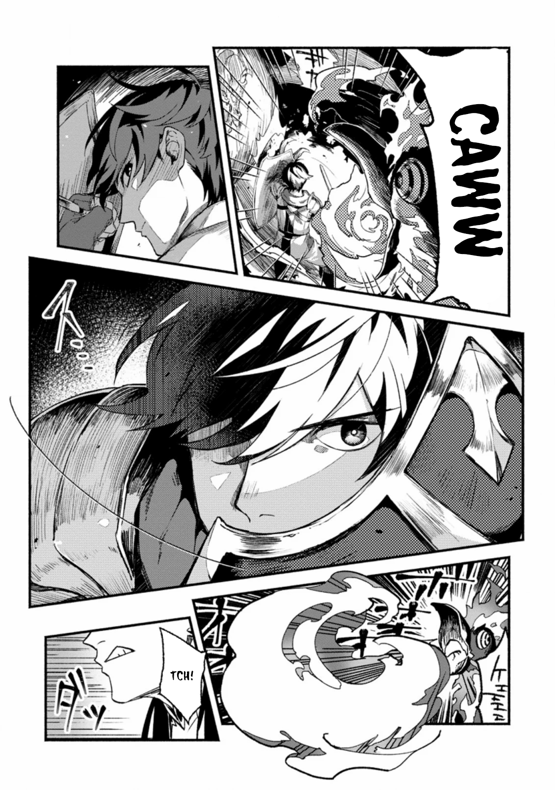 Sono Monban, Saikyou ni Tsuki: Tsuihou Sareta Bougyoryoku 9999 no Senshi, Outo no Monban to shite Musou Suru 第6页