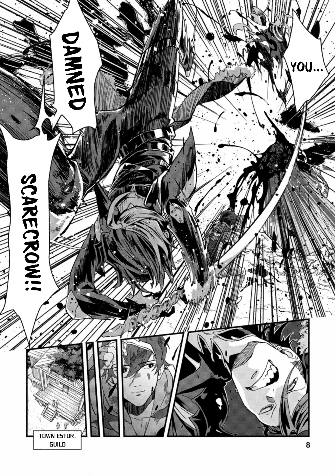 Sono Monban, Saikyou ni Tsuki: Tsuihou Sareta Bougyoryoku 9999 no Senshi, Outo no Monban to shite Musou Suru 第7页