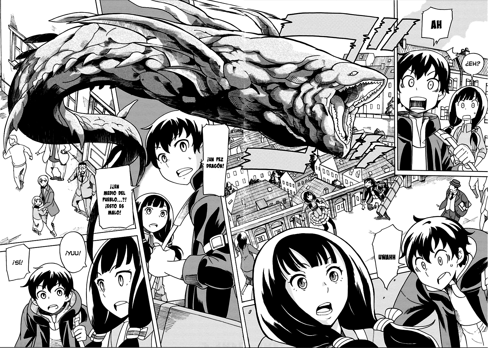 Asebi and Adventurers of Sky World Asebi y Yuu 第9页