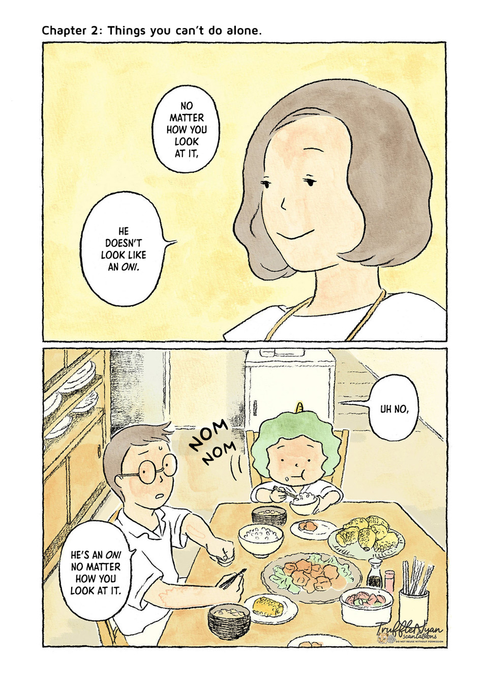 Oni no Ko Things you can't do alone. 第3页