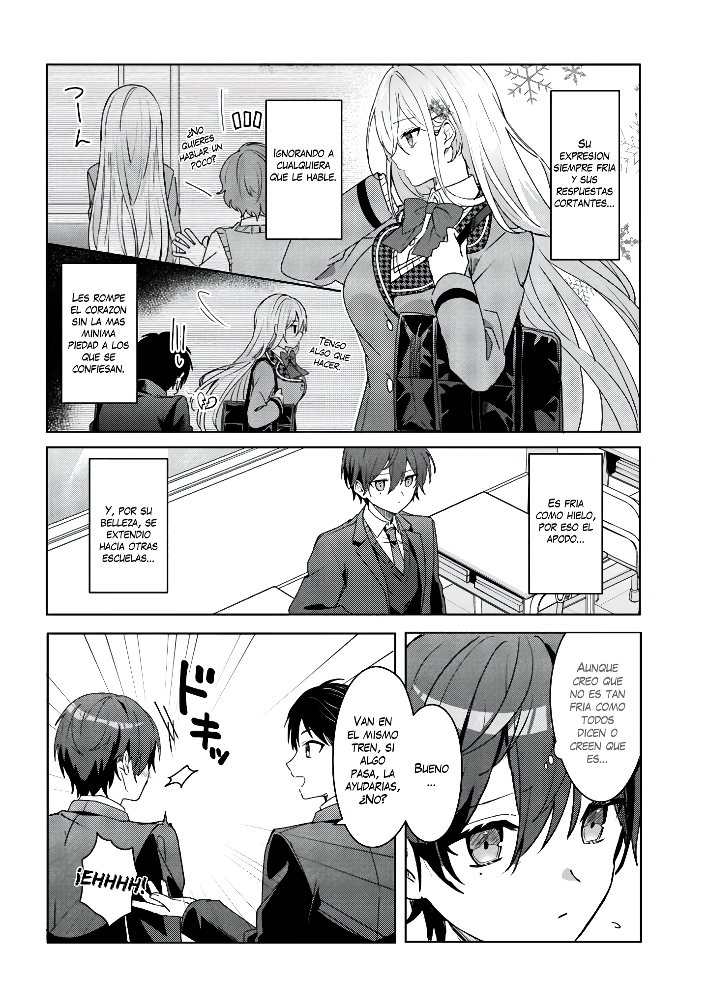 Takou no Koori Hime wo Tasuketara, Otomodachi kara Hajimeru Koto ni Narimashita La Princesa de Hielo De Otra Escuela 第12页