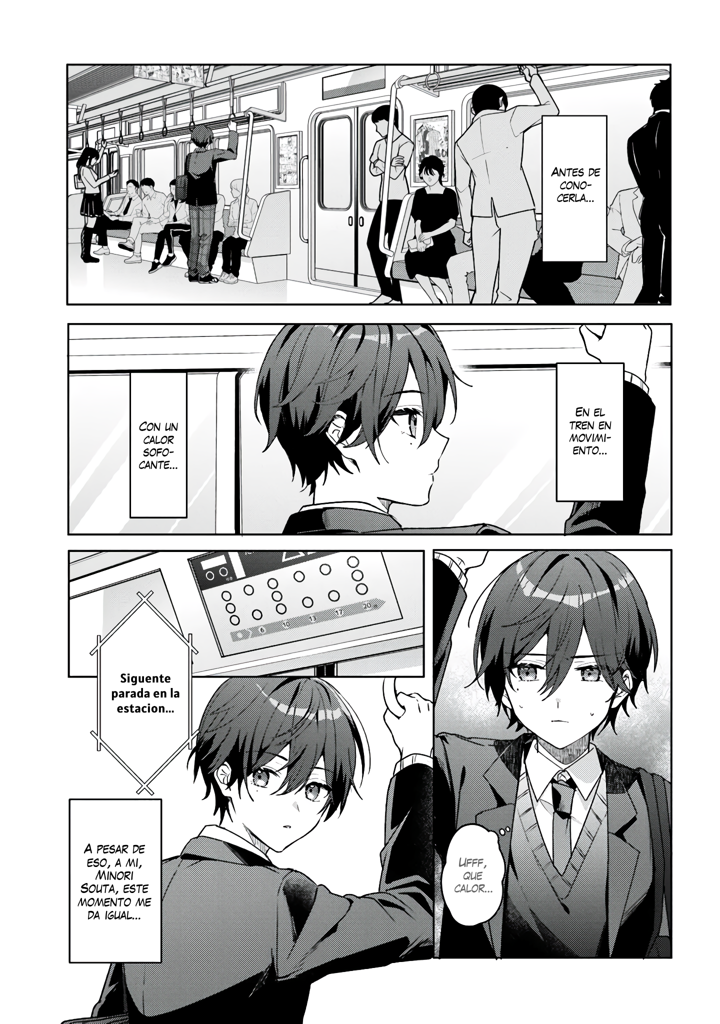 Takou no Koori Hime wo Tasuketara, Otomodachi kara Hajimeru Koto ni Narimashita La Princesa de Hielo De Otra Escuela 第3页