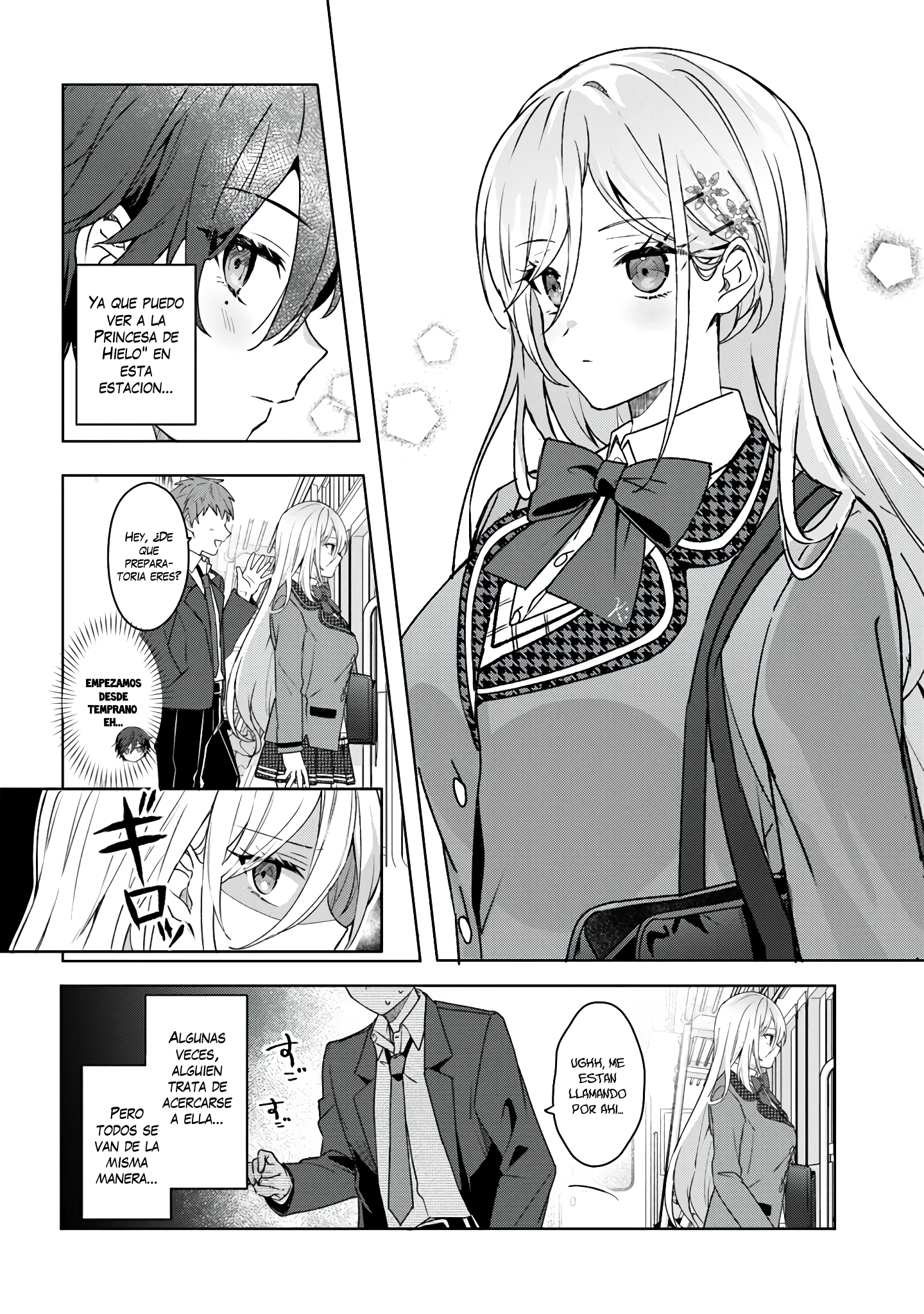 Takou no Koori Hime wo Tasuketara, Otomodachi kara Hajimeru Koto ni Narimashita La Princesa de Hielo De Otra Escuela 第4页