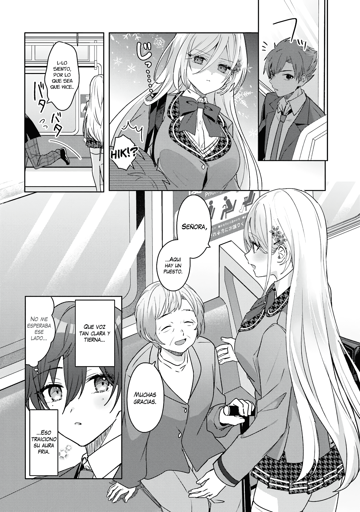 Takou no Koori Hime wo Tasuketara, Otomodachi kara Hajimeru Koto ni Narimashita La Princesa de Hielo De Otra Escuela 第6页