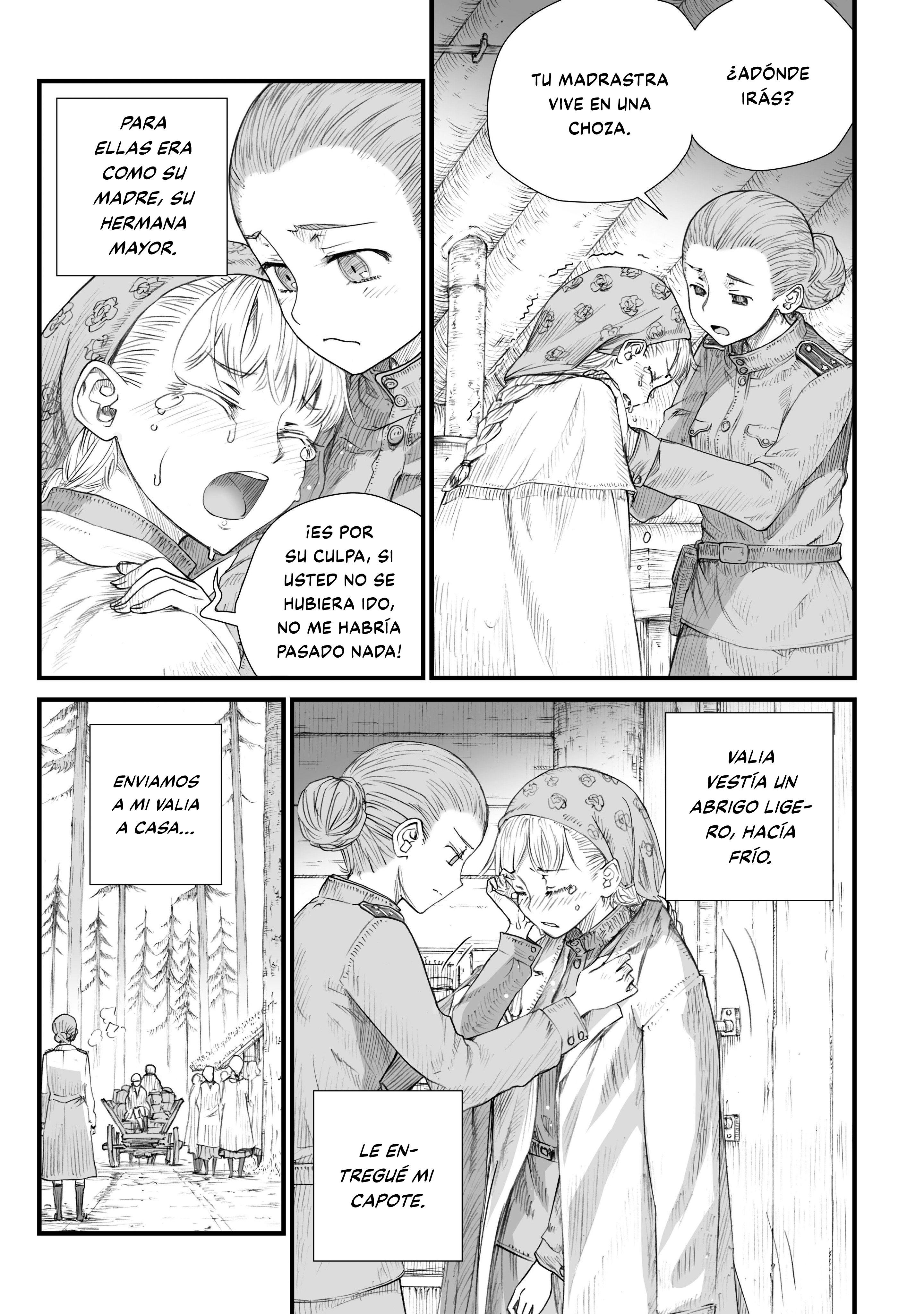 Sensou wa Onna no Kao wo Shiteinai La Historia de Valentina Kuzmínichna Brátchikova-Borschévskaia (Teniente, Comisaria Política del Destacamento de Lavandería de Campaña) 第20页