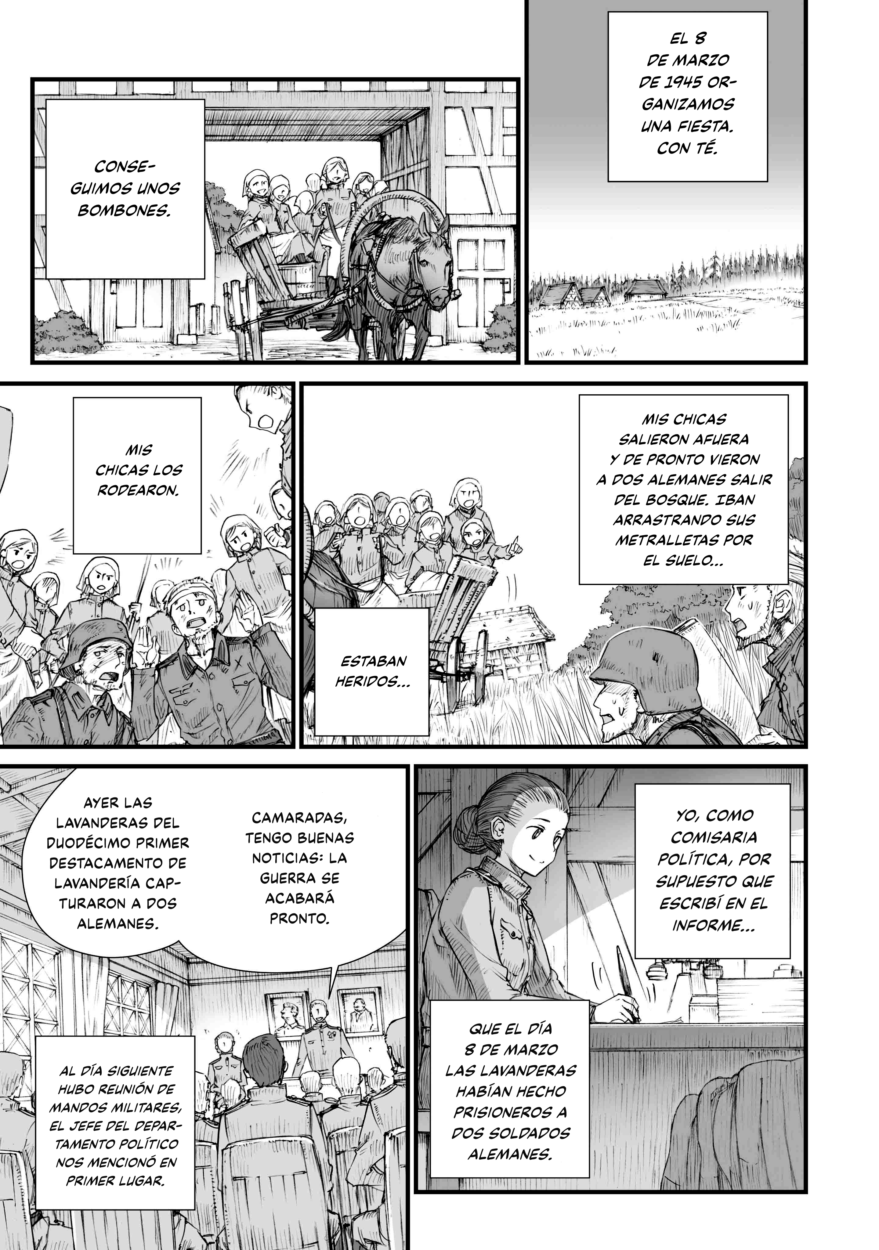 Sensou wa Onna no Kao wo Shiteinai La Historia de Valentina Kuzmínichna Brátchikova-Borschévskaia (Teniente, Comisaria Política del Destacamento de Lavandería de Campaña) 第21页