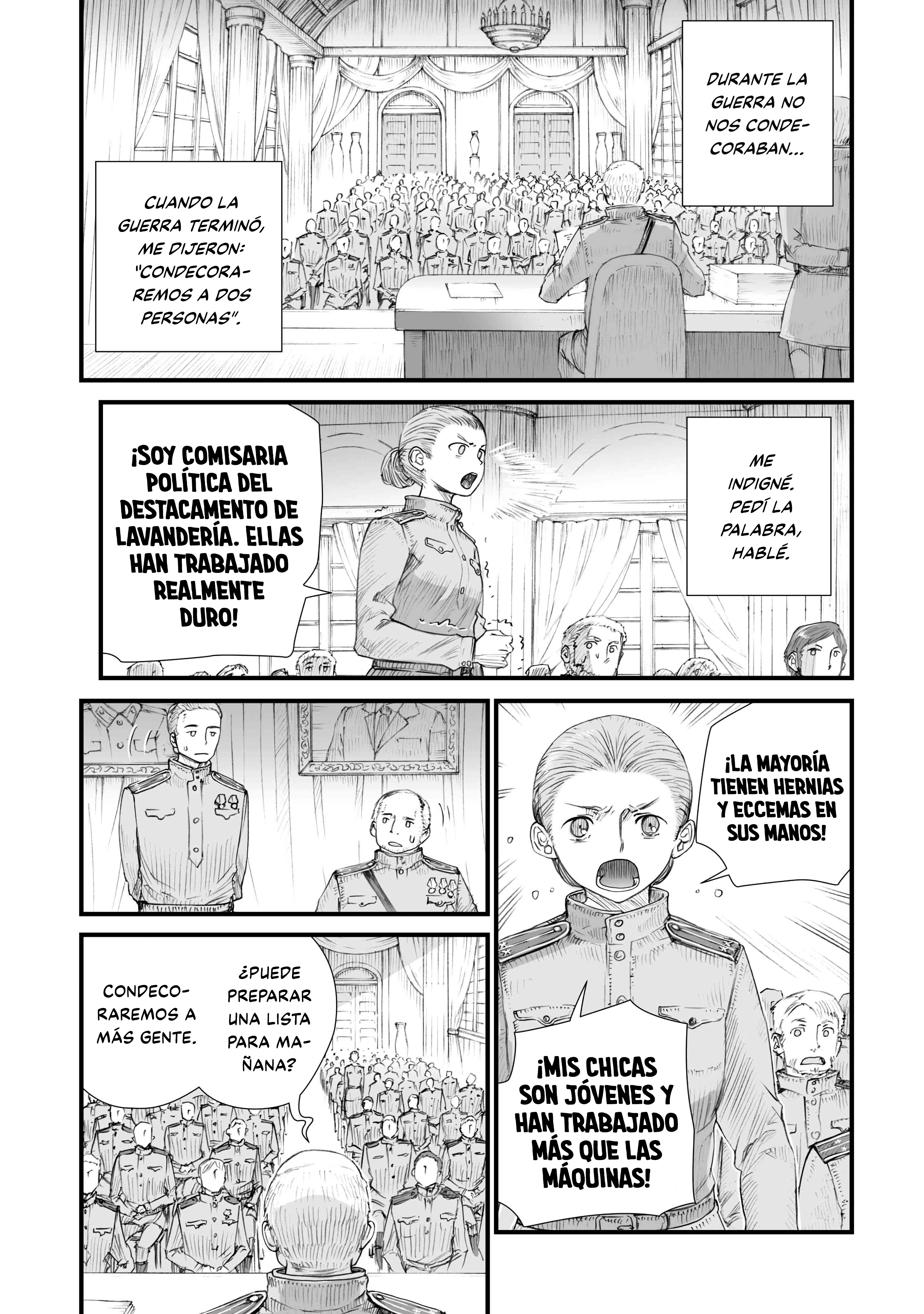 Sensou wa Onna no Kao wo Shiteinai La Historia de Valentina Kuzmínichna Brátchikova-Borschévskaia (Teniente, Comisaria Política del Destacamento de Lavandería de Campaña) 第22页