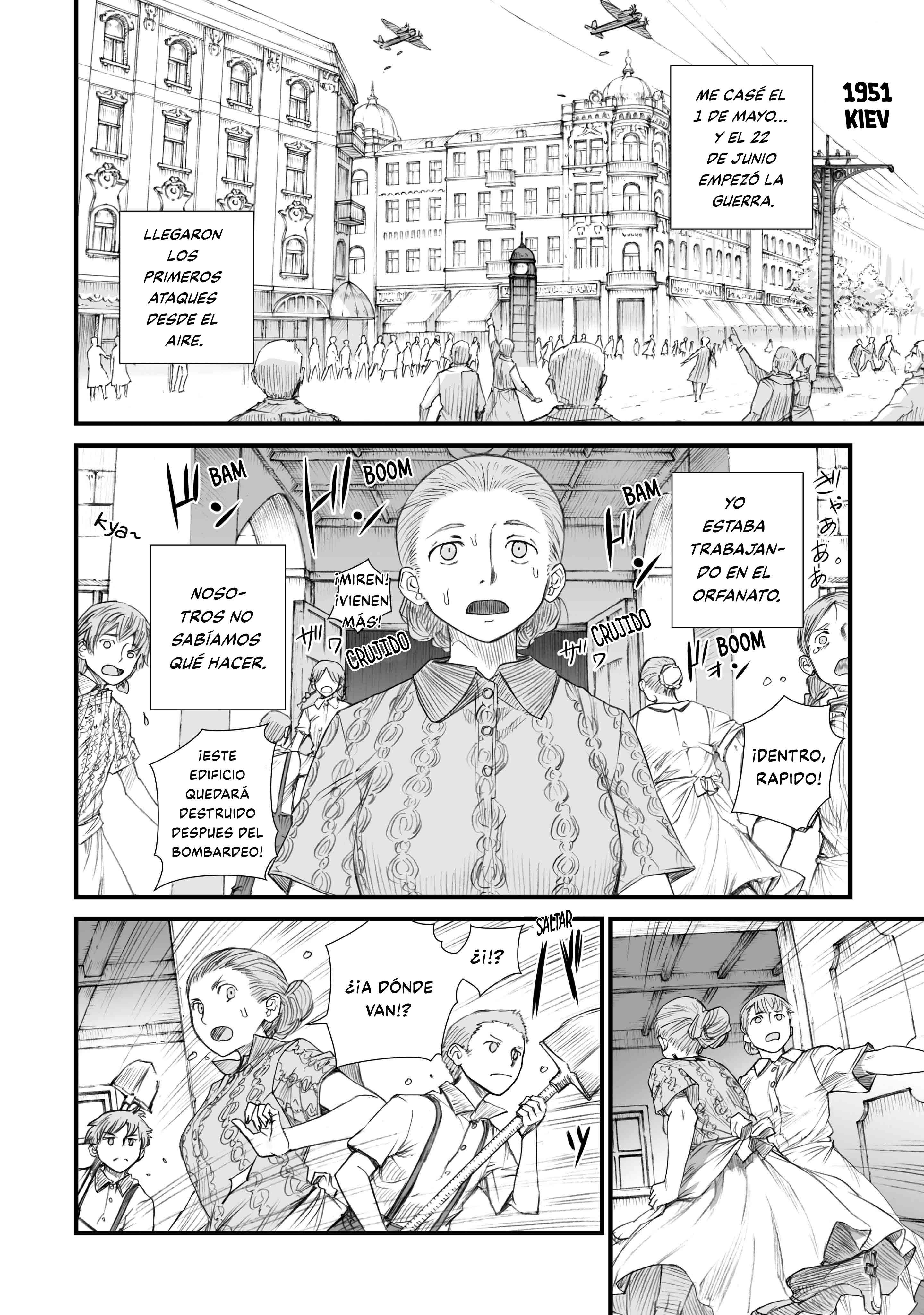 Sensou wa Onna no Kao wo Shiteinai La Historia de Valentina Kuzmínichna Brátchikova-Borschévskaia (Teniente, Comisaria Política del Destacamento de Lavandería de Campaña) 第4页